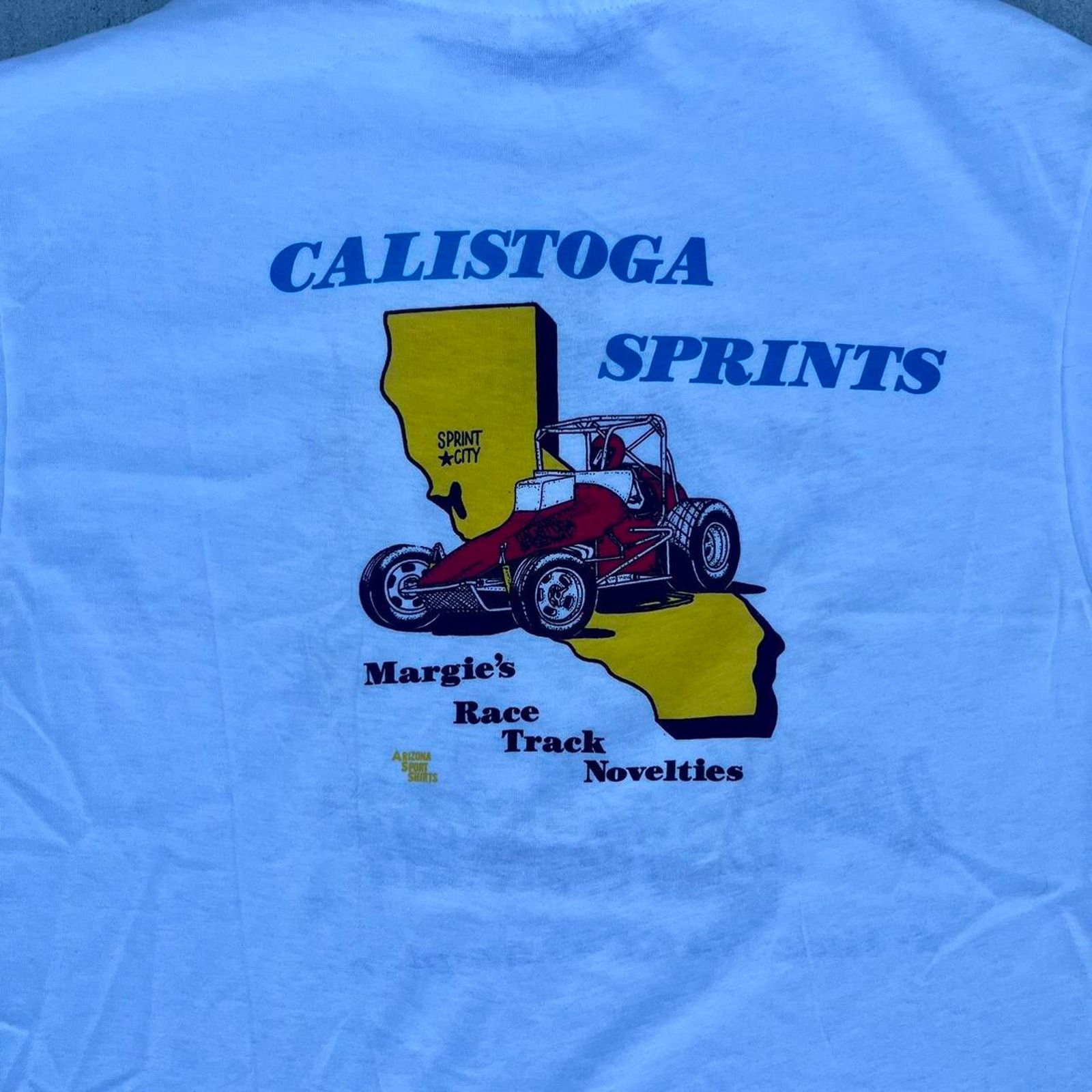 Hanes True vintage 70s racing tshirt Size US L / EU 52-54 / 3 - 8 Thumbnail