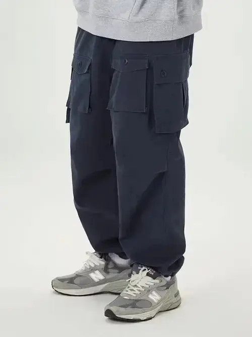 Other 21SS Tokyo Union Japanese Navy Multi Pockets Worker Pants Size US 32 / EU 48 - 4 Thumbnail