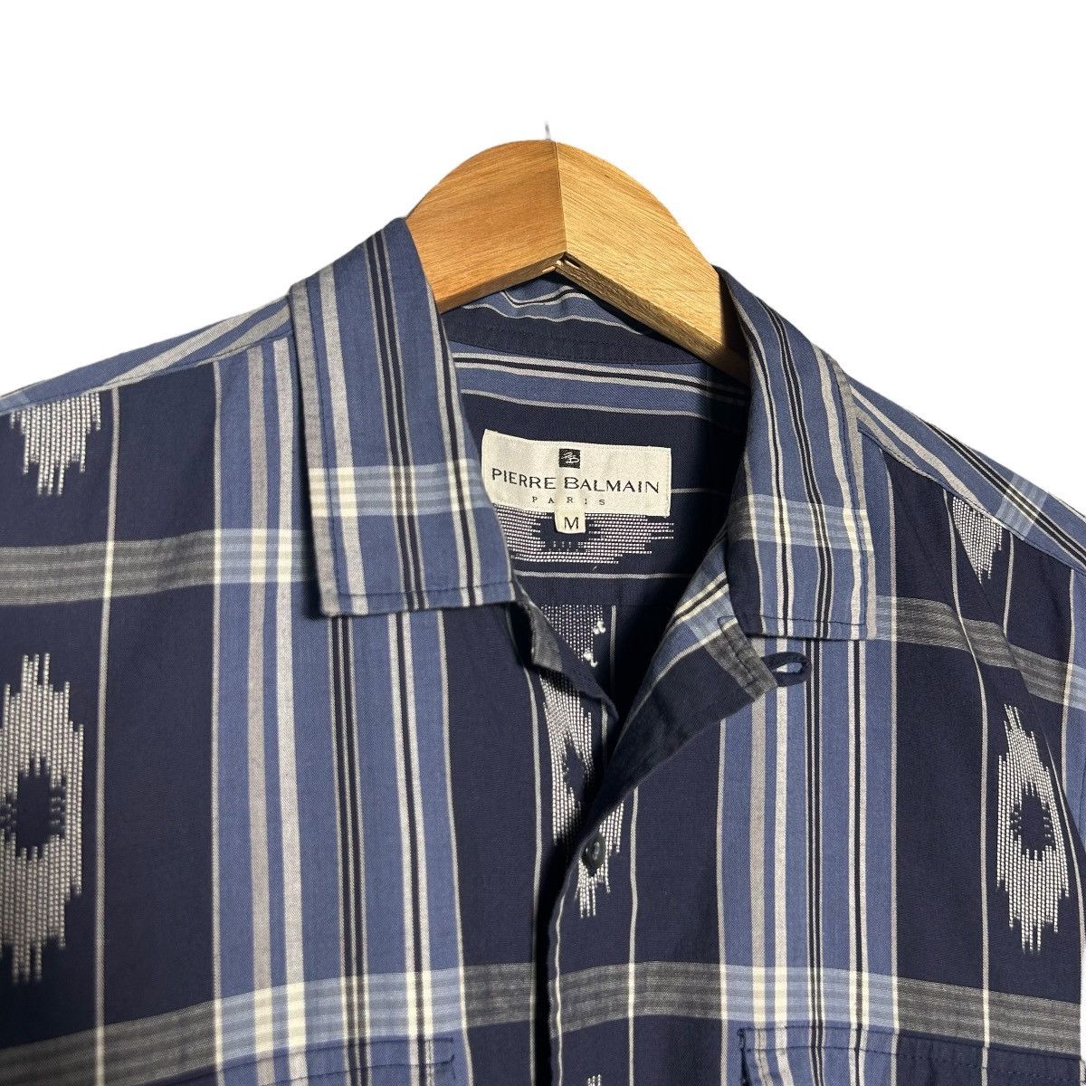 Pierre Balmain Vintage Pierre Balmain Button Up Shirt Size US M / EU 48-50 / 2 - 3 Thumbnail