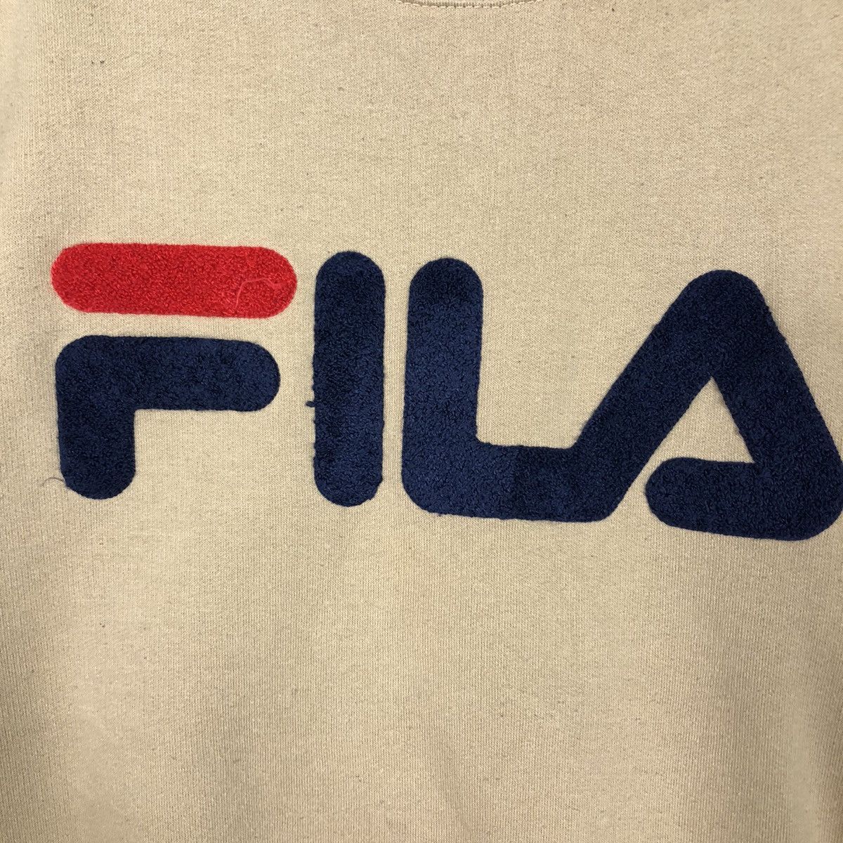 Fila × Japanese Brand 📌Vintage Sweatshirt Fila Big Logo Spell Out Size US L / EU 52-54 / 3 - 17 Thumbnail
