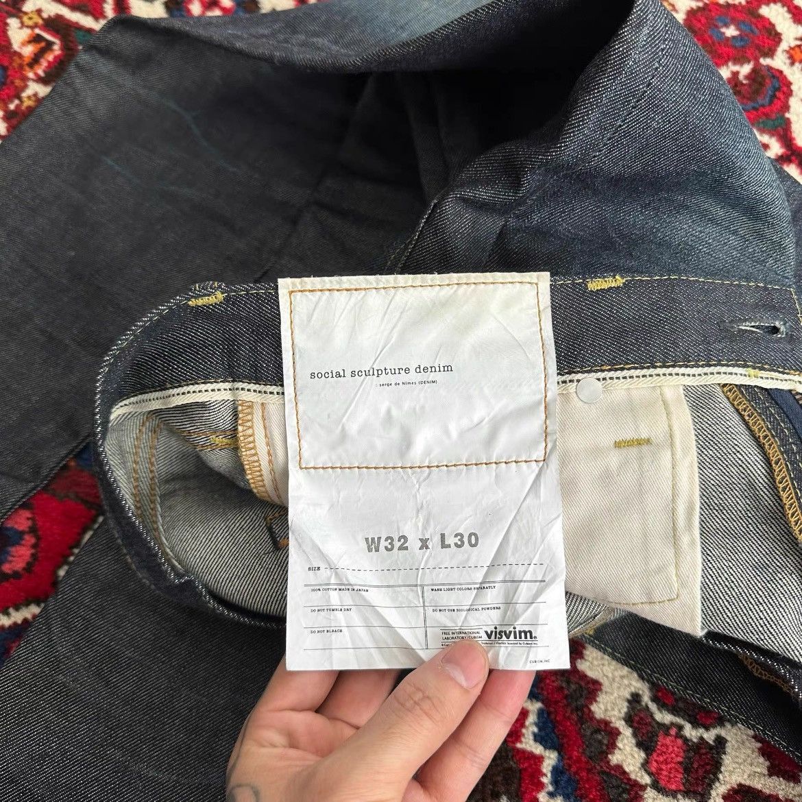Visvim Visvim 15SS 04NW Washed Denim-2505 Size US 32 / EU 48 - 7 Thumbnail