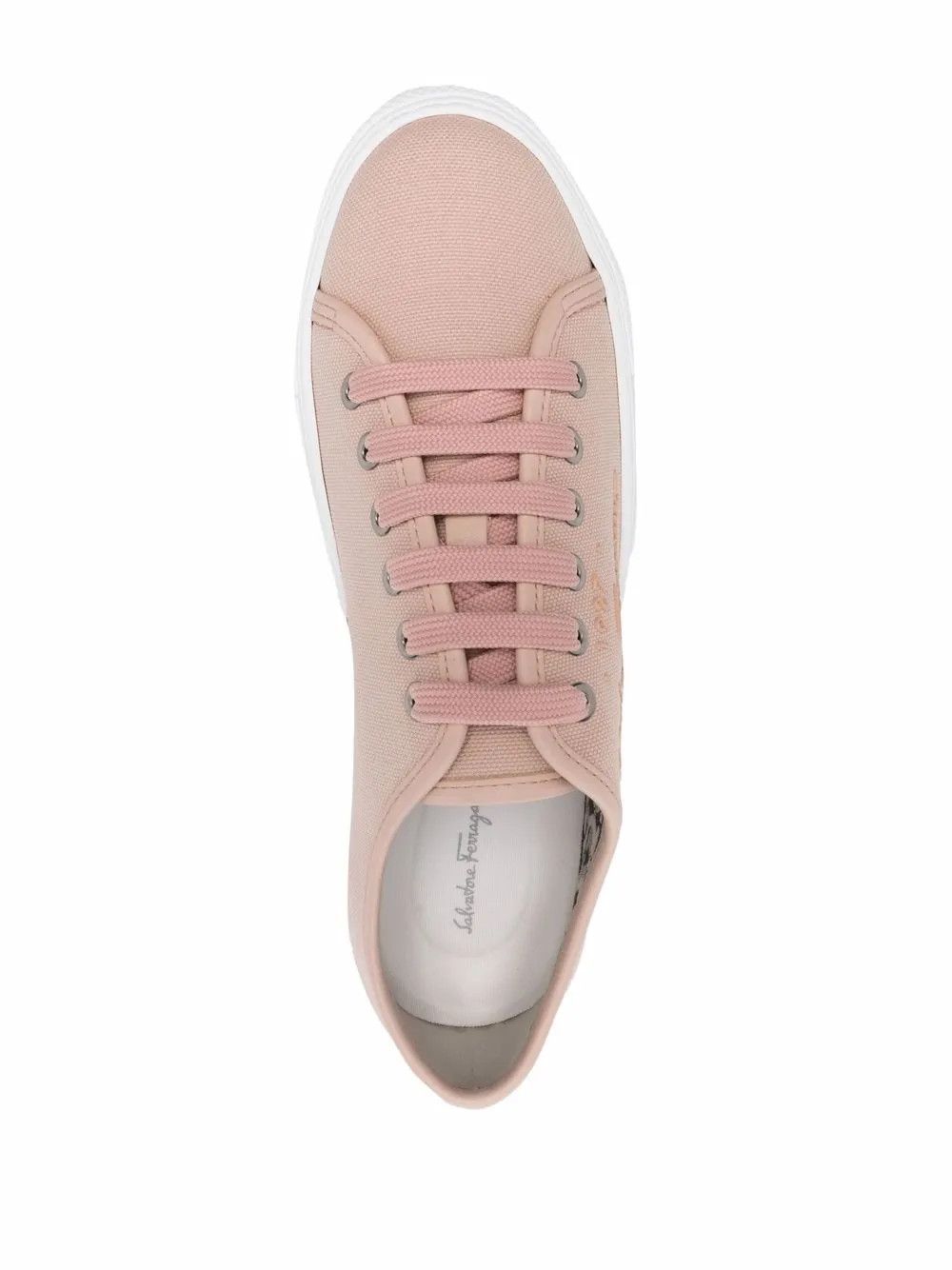 Salvatore Ferragamo o1y0426 Low-Top Sneakers in Blush Size US 5.5 / IT 35.5 - 4 Thumbnail