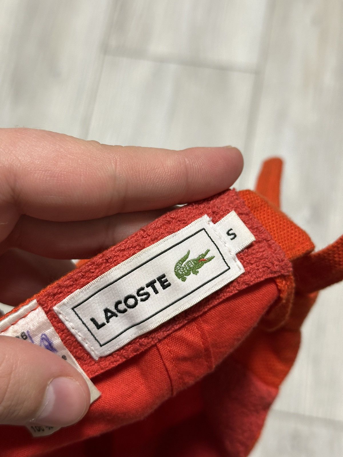 Lacoste Vintage Lacoste Y2K Orange cap hat Size ONE SIZE - 4 Thumbnail