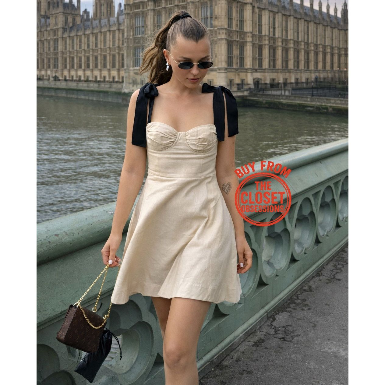 womens long dresses with sleeves PRETTYGARDEN Women Fall Long Sleeve Smocked Maxi Dress Casual Square N main image 0
