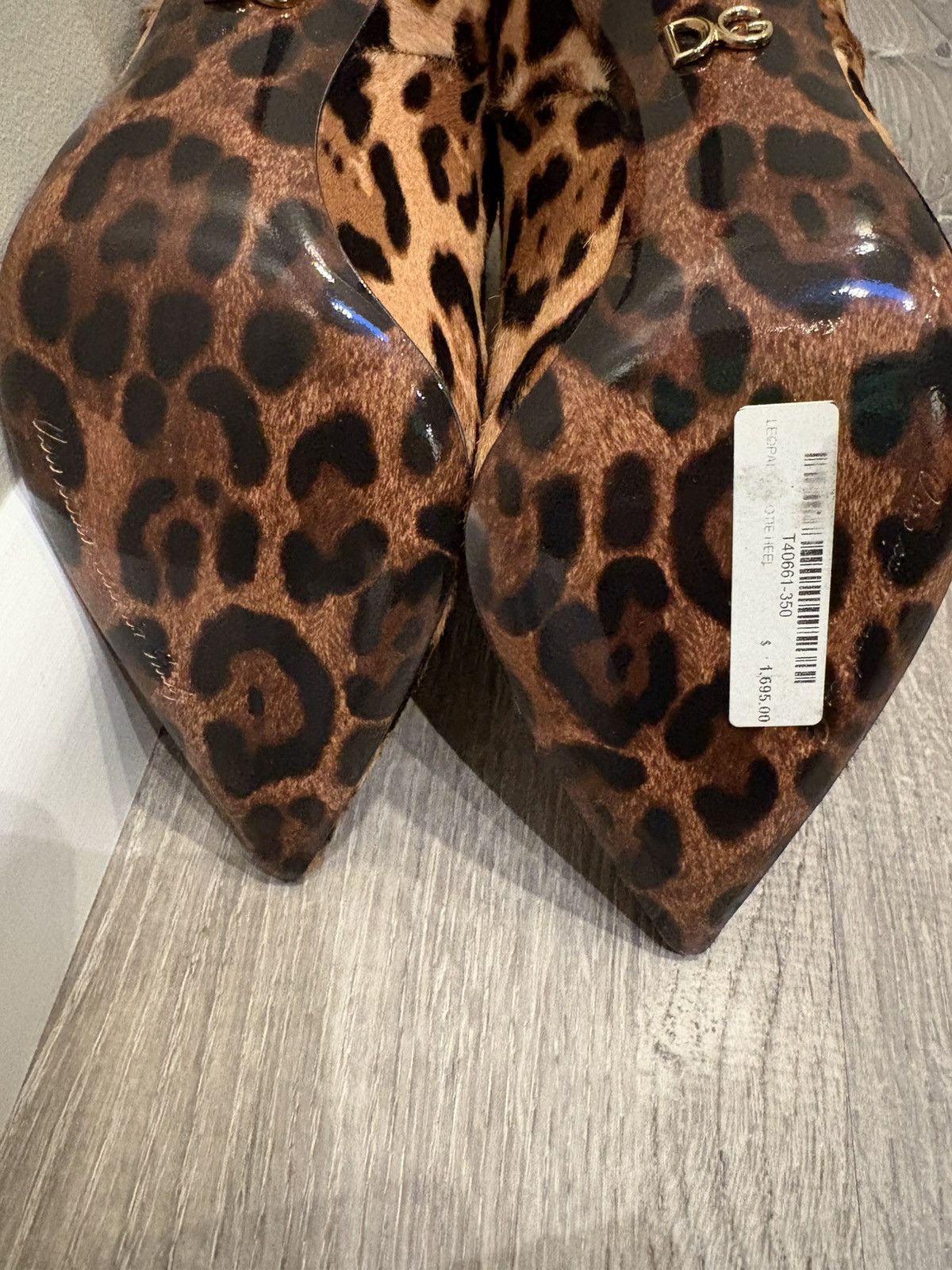 Dolce & Gabbana Dolce & Gabbana Leo Leopard Boots NWT SZ 35 Size US 5 / IT 35 - 9 Thumbnail