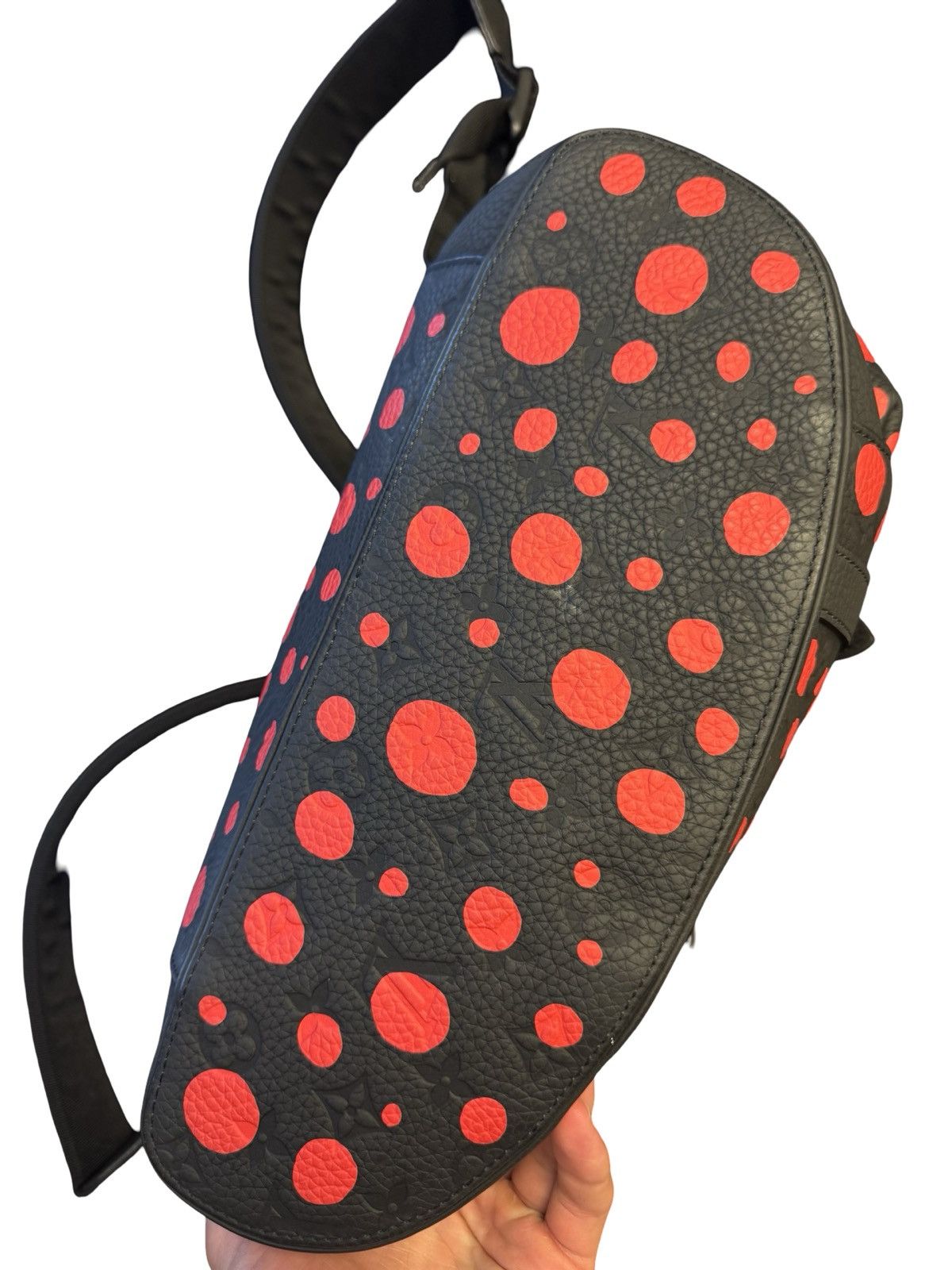 Louis Vuitton Louis Vuitton x Yayoi Kusama Christopher Backpack Black/Red Size ONE SIZE - 6 Thumbnail