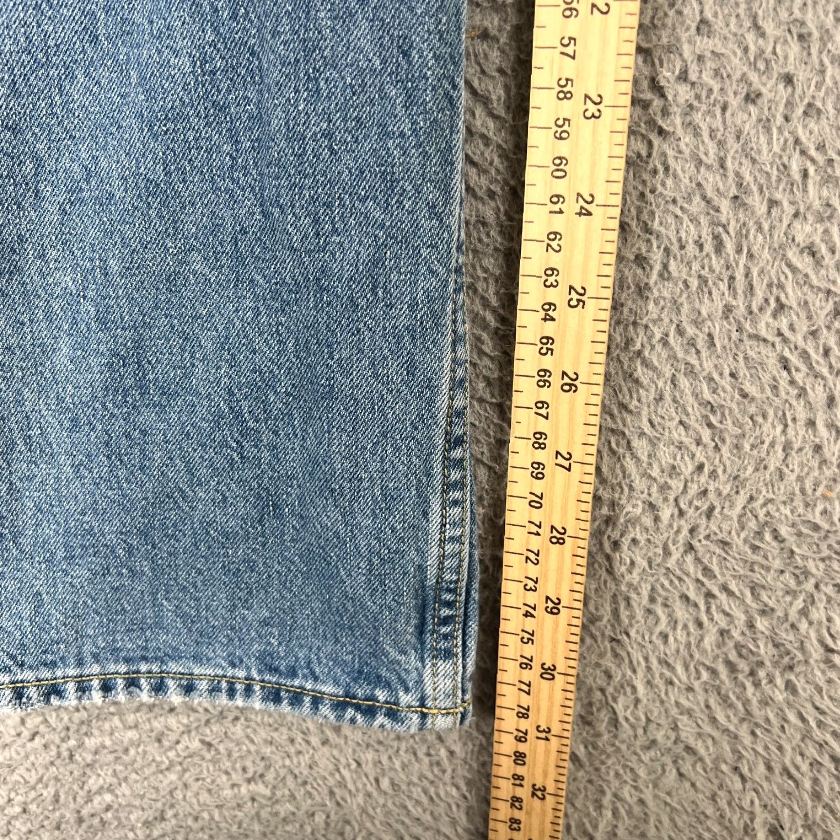 Rag & Bone Rag & Bone Alex Jeans Womens 30 Blue High Rise Straight Denim Button Fly Size 30" / US 8 / IT 44 - 3 Thumbnail