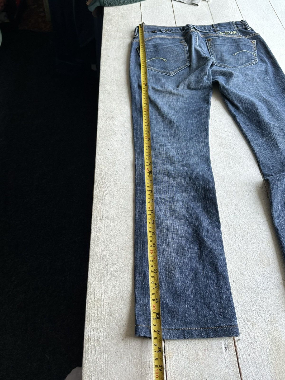 G-Star VNTG🚨G STAR RAW Jeans Low Rise Washed Distressed Denim y2k Size 30" / US 8 / IT 44 - 14 Thumbnail
