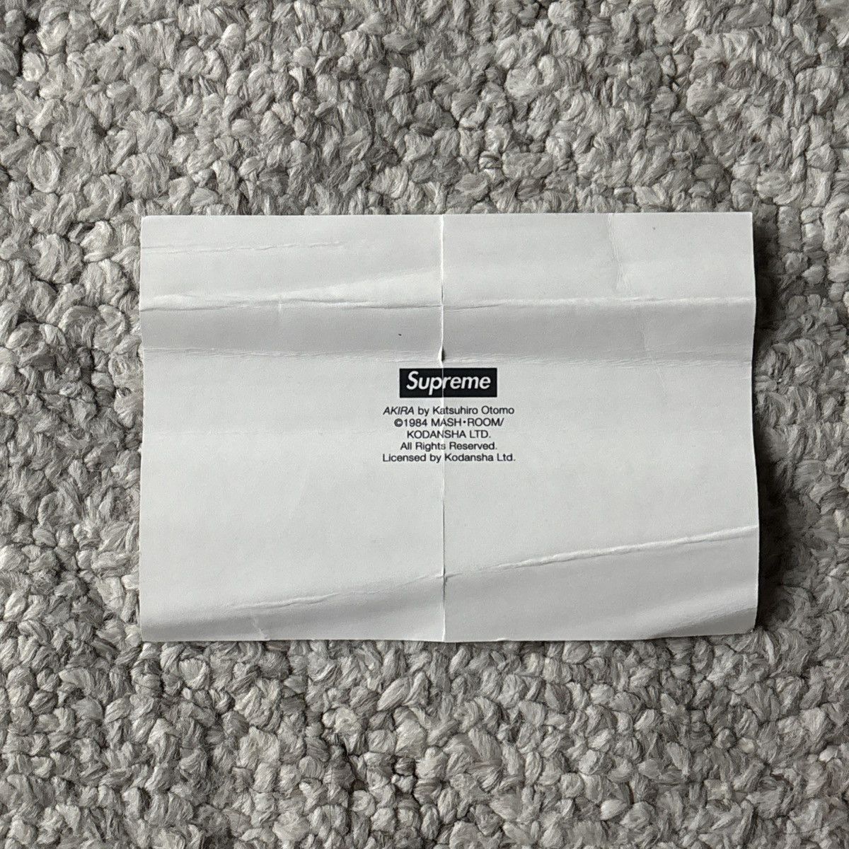 Supreme Supreme Authentic Akira Pill Candy Sticker FW 2017 Size ONE SIZE - 2 Thumbnail