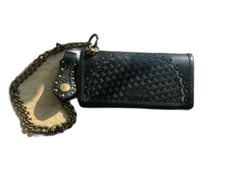 Japanese Brand calee long wallet with chain Size ONE SIZE - 1 Thumbnail