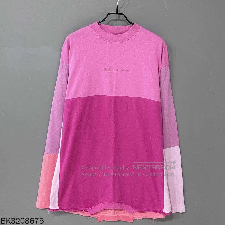 Balenciaga Balenciaga Blizzard Series Patchwork Long Sleeve Size US S / EU 44-46 / 1 - 1 Thumbnail