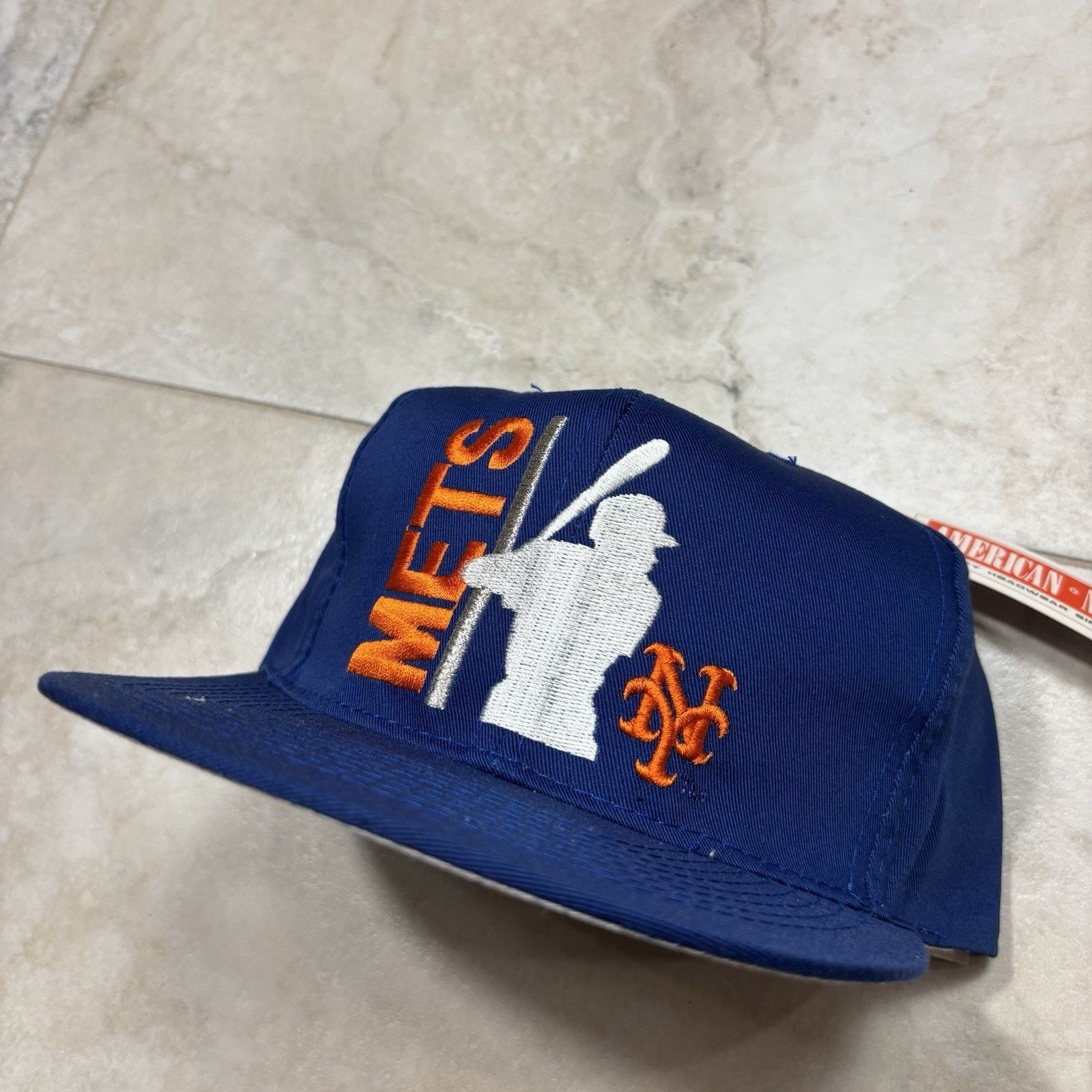 American Needle NWT Vintage New York Mets Snapback Hat 90s American Needle Size ONE SIZE - 2 Thumbnail