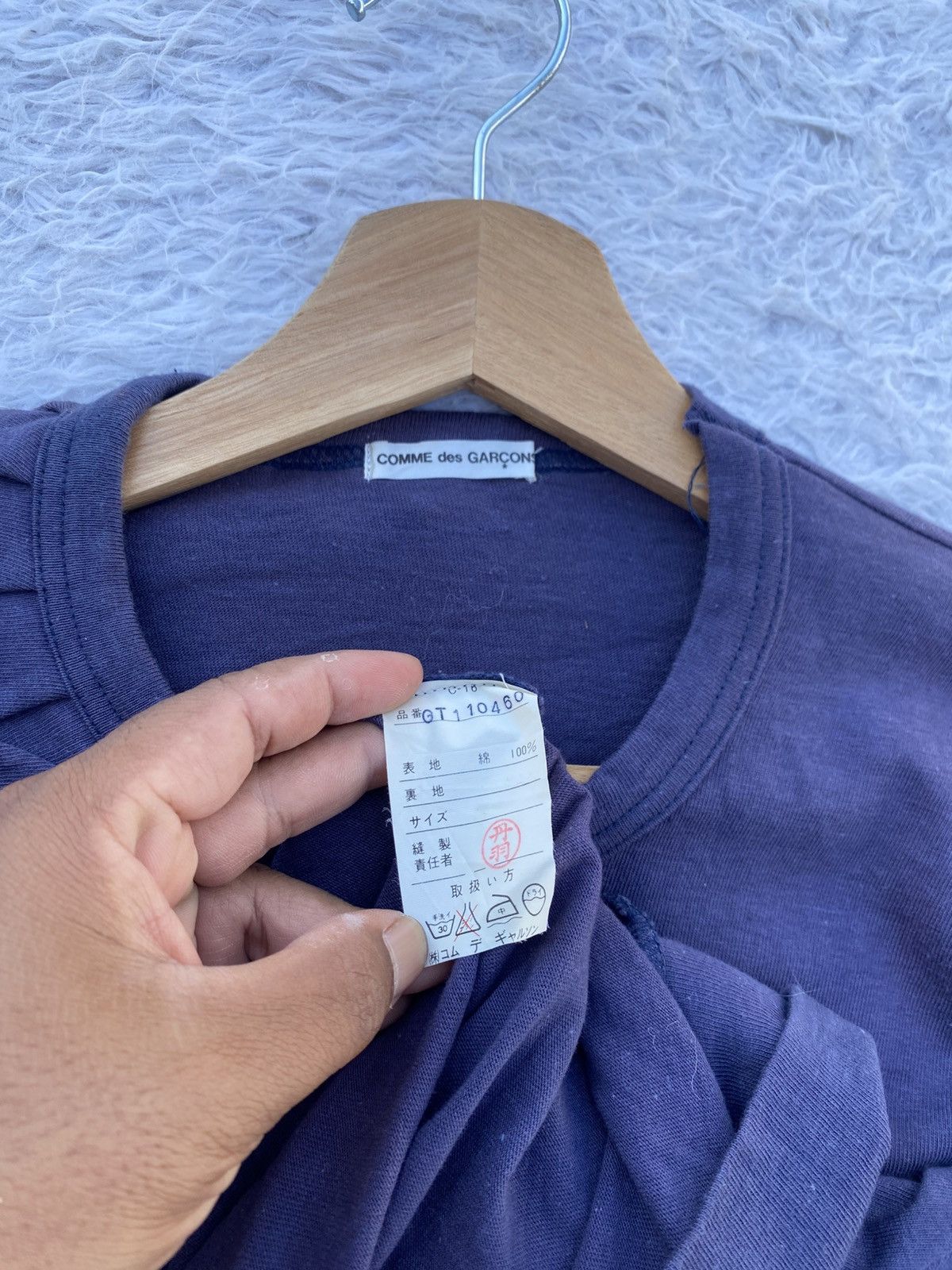 Comme des Garcons Rare Vintage 80s Comme Des Garcons Longsleeve Women Top Size S / US 4 / IT 40 - 12 Thumbnail