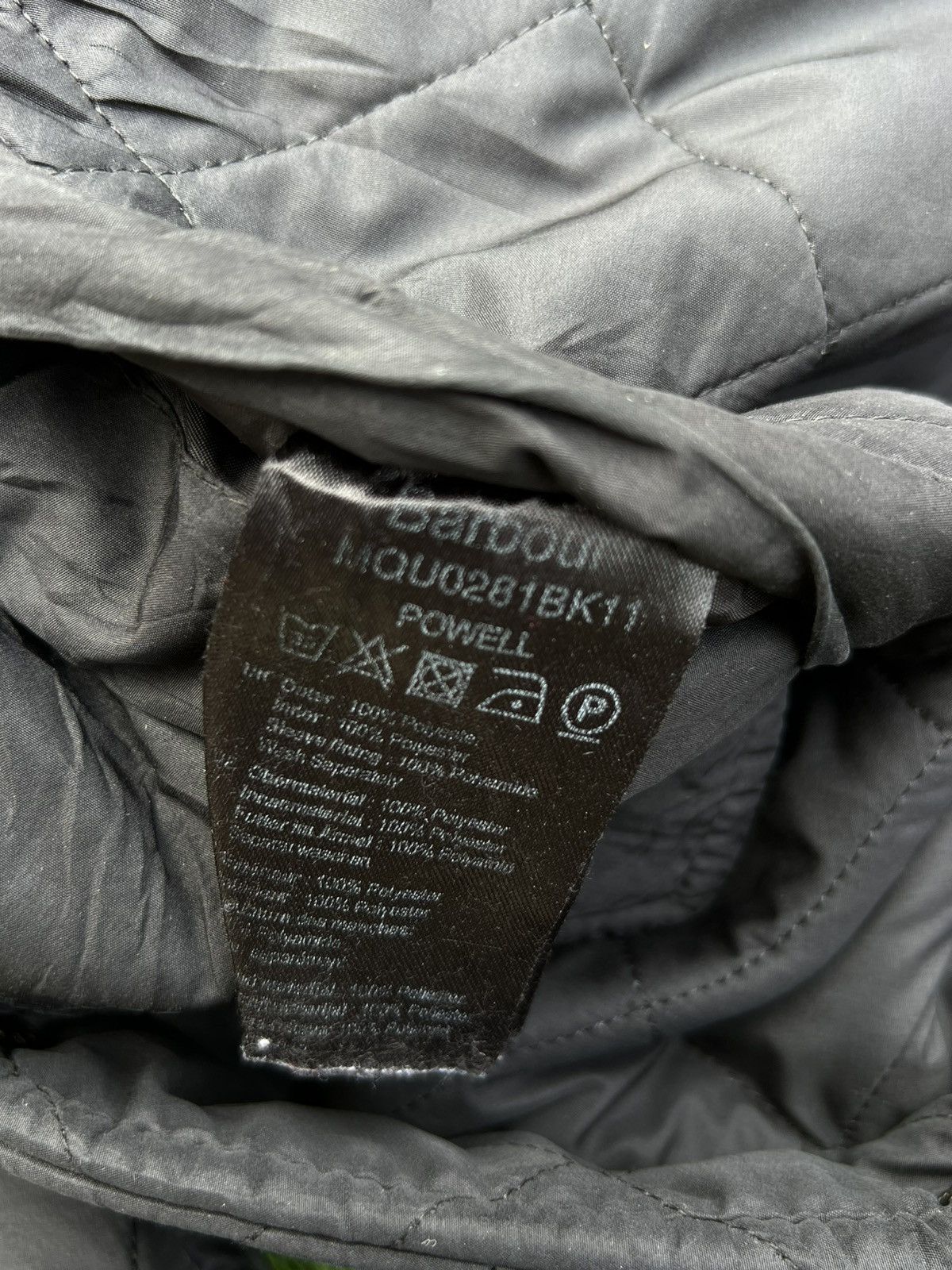 Barbour Barbour Powell Quilted Jacket medium– Black(worn few times) Size US M / EU 48-50 / 2 - 19 Thumbnail