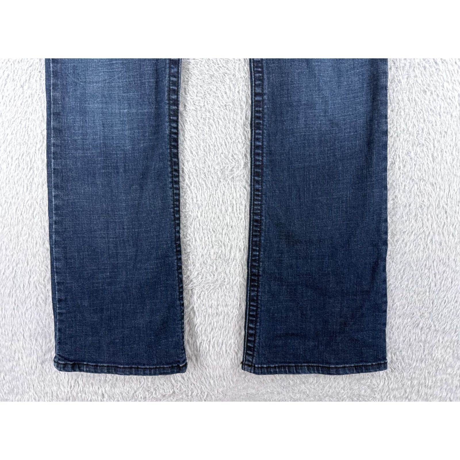Lee Lee Jeans Women 8 Blue Denim Bootcut Slimming Secret Slender 27x30 Cotton Cotton Blend 5-Pocket Western Southwestern Cowboy Jeans Mens? Wait. Size 30" / US 8 / IT 44 - 2 Thumbnail