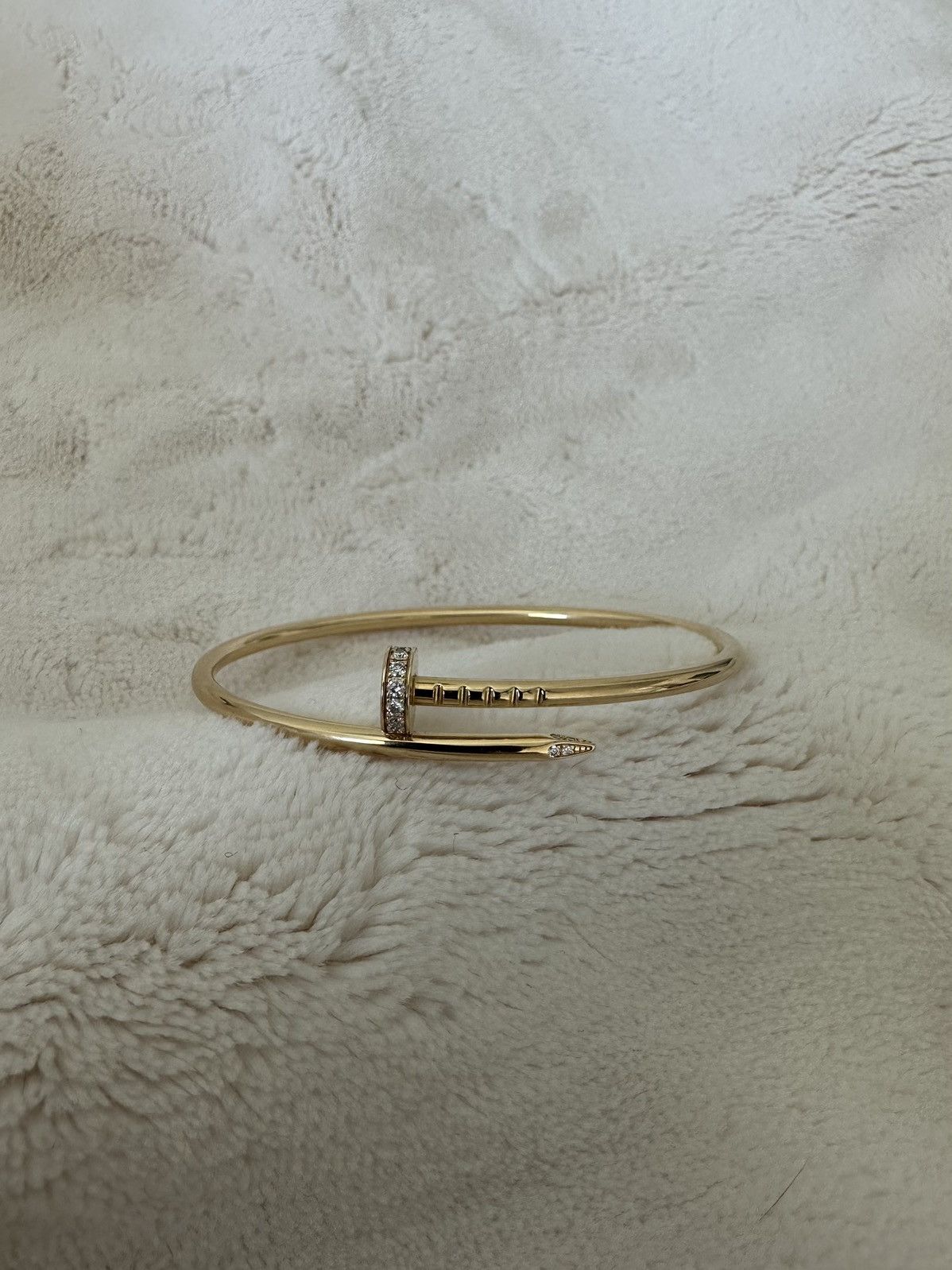 Cartier Juste Un Clou Bracelet with Diamonds