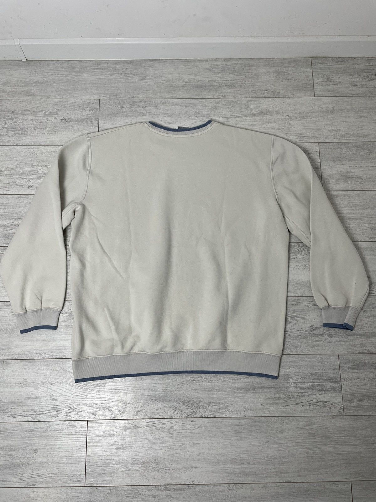 Nike × Vintage Nike Vintage Centre Logo 90’s biege Gray Size US XL / EU 56 / 4 - 7 Thumbnail