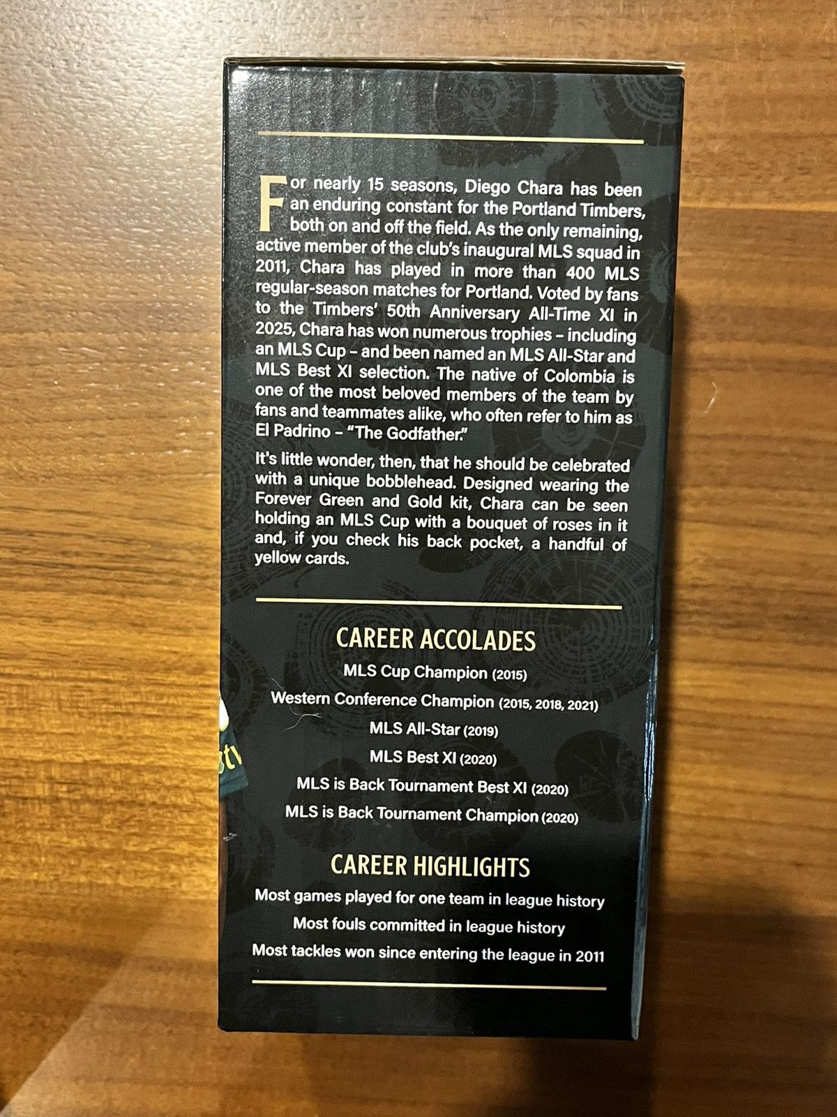 Other 2025 Portland Timbers Bobblehead Diego Chara #21 New In Box Size ONE SIZE - 2 Thumbnail