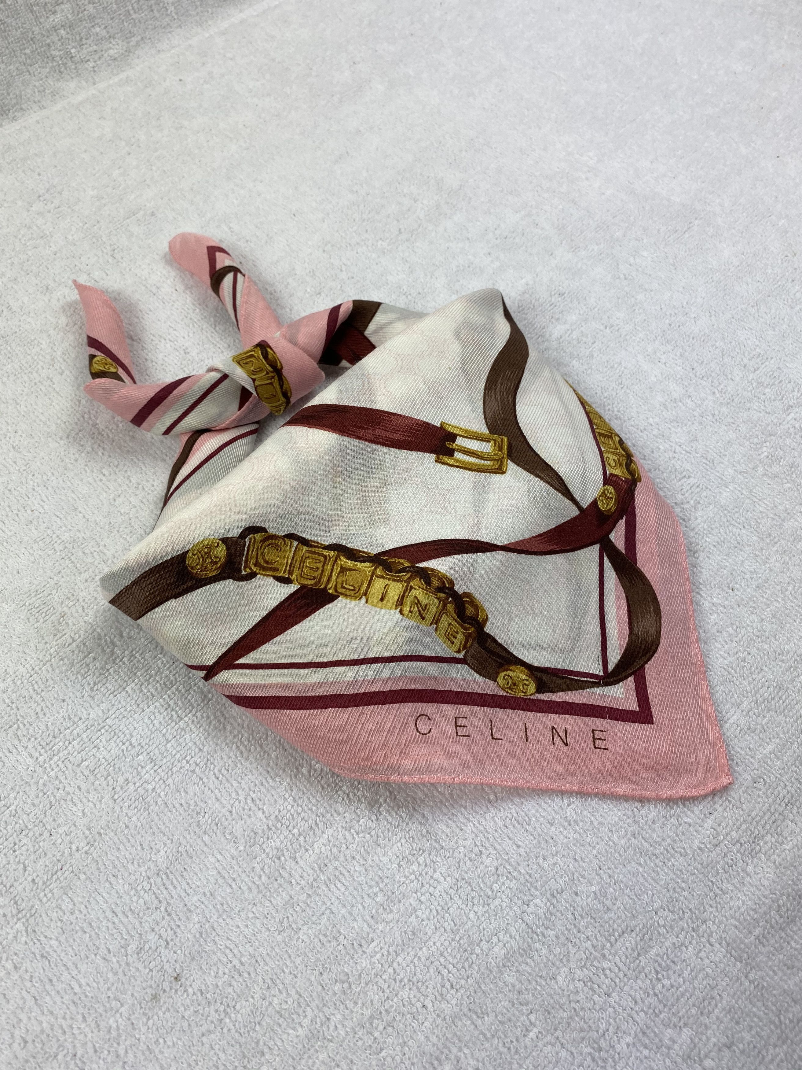 Celine Celine Handkerchief / Bandana / Neckerchief Size ONE SIZE - 2 Thumbnail