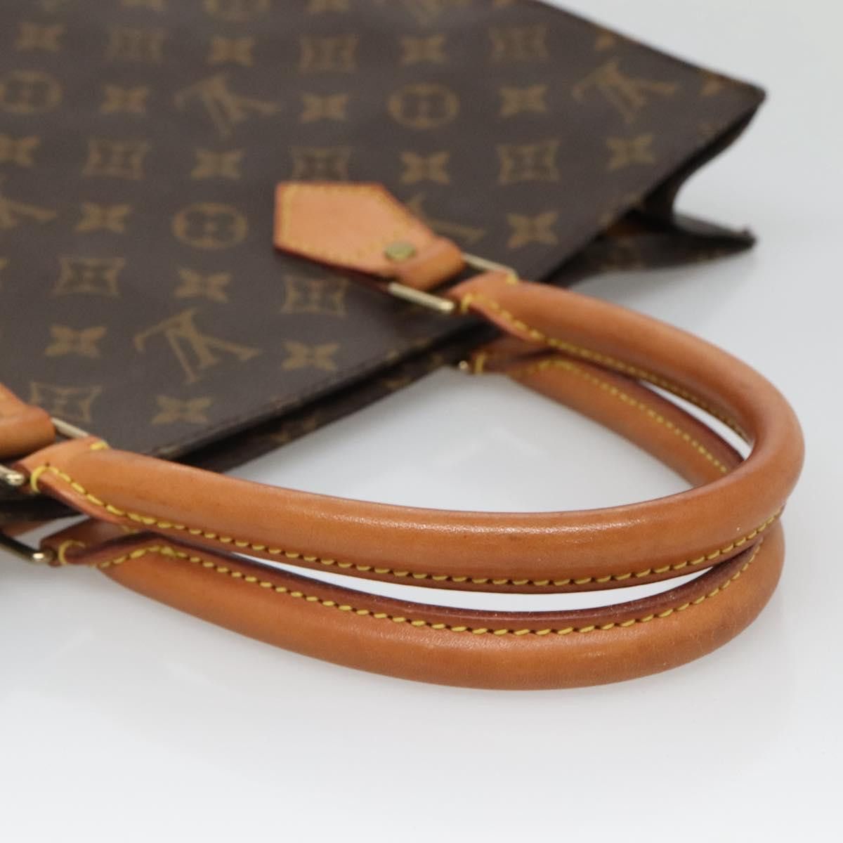Louis Vuitton LOUIS VUITTON Monogram Sac Plat Hand Bag M51140 Size ONE SIZE - 7 Thumbnail