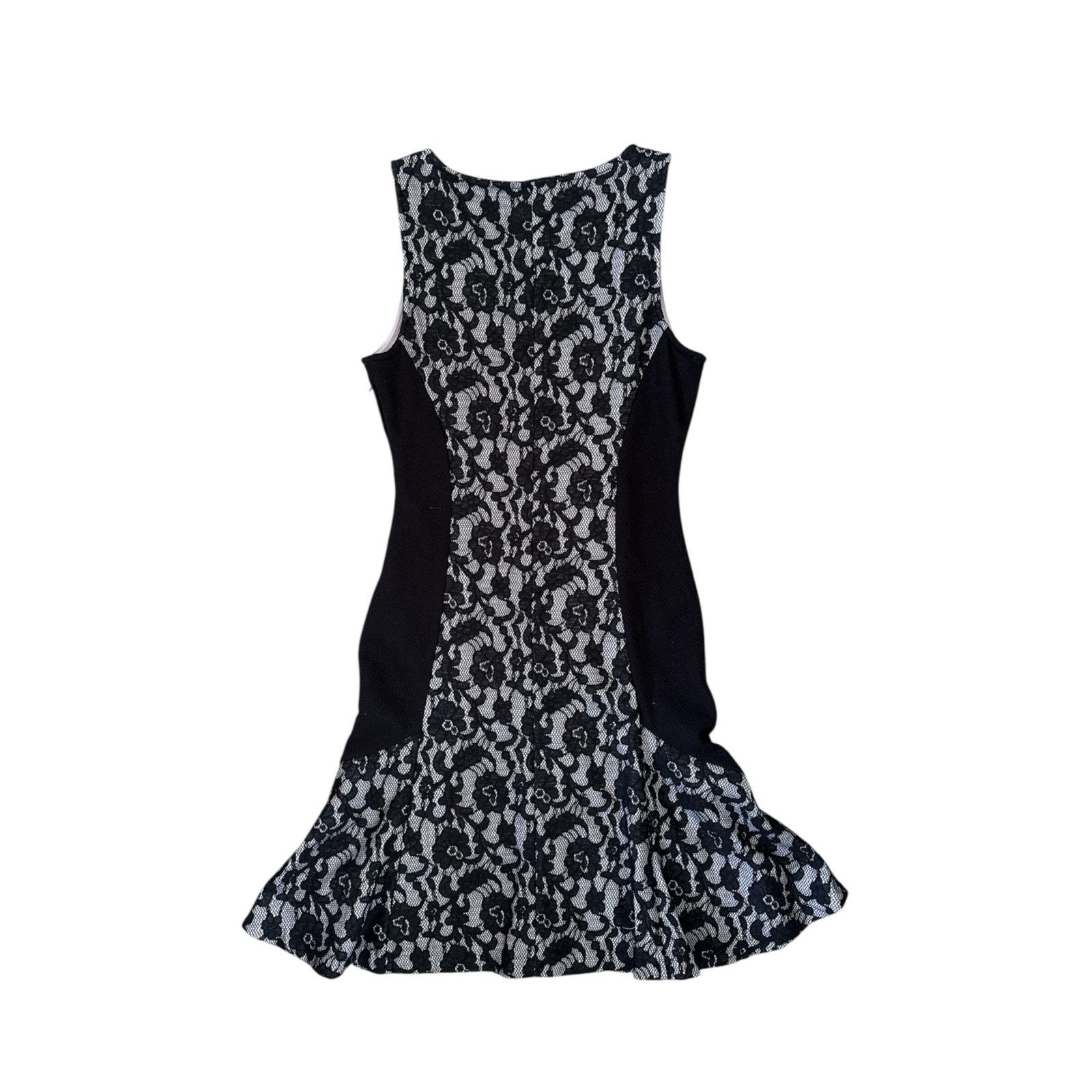Anthropologie Maeve Women Black Lace Flance Party Dress Size Small Size S / US 4 / IT 40 - 5 Thumbnail