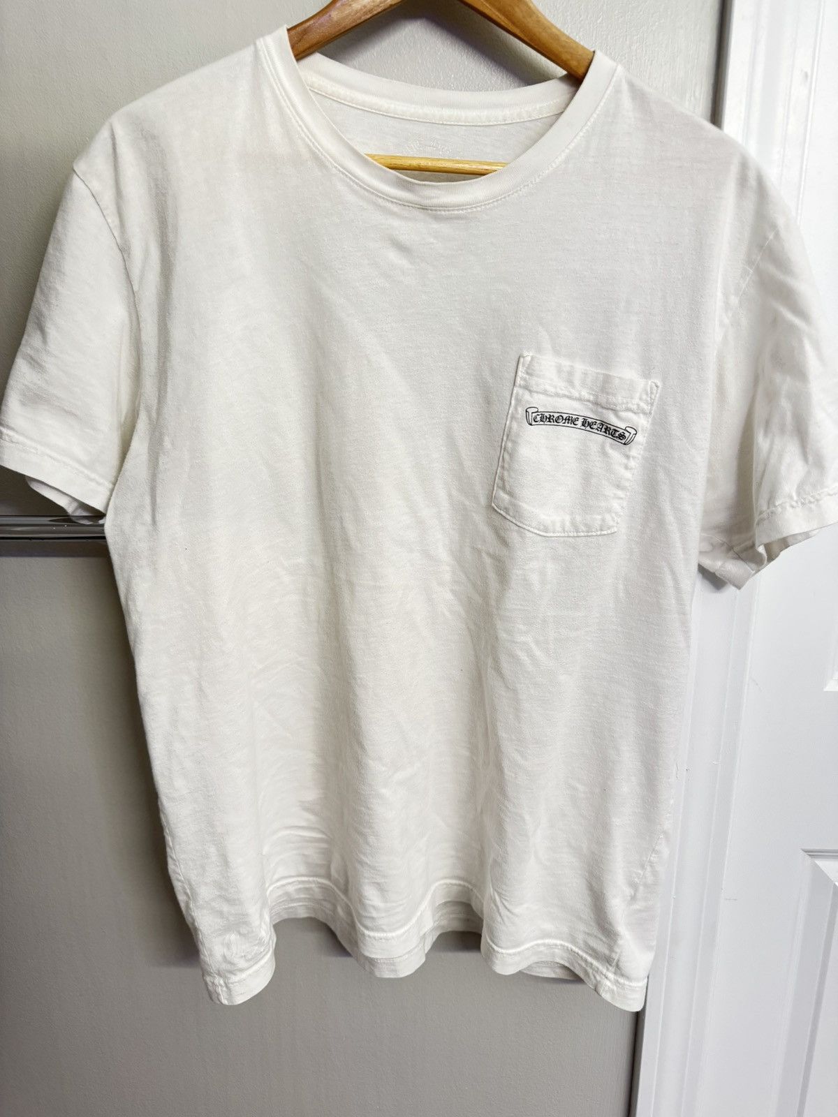 Chrome Hearts Chrome Hearts - U.S.A Exclusive Arc Logo Pocket T-Shirt Size US XL / EU 56 / 4 - 18 Thumbnail