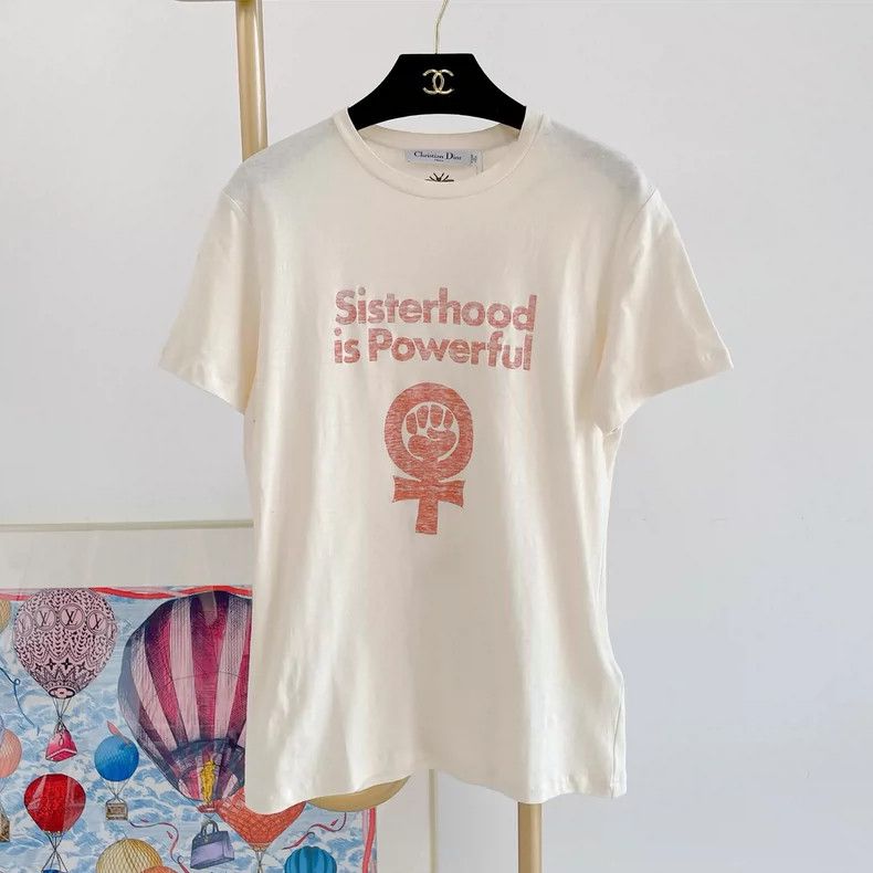 Dior Dior Beige printed T-shirt Size XS / US 0-2 / IT 36-38 - 1 Thumbnail