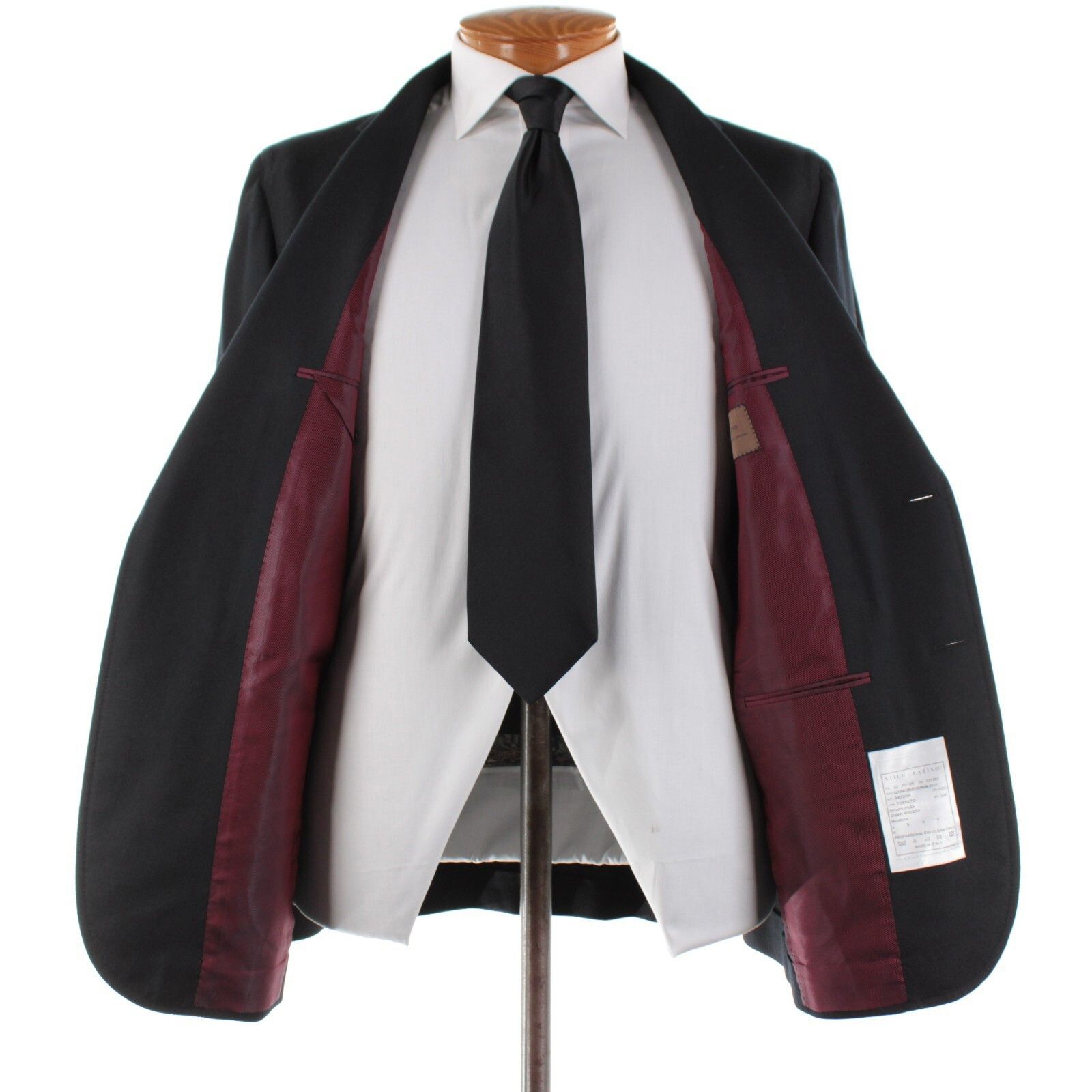 Other Stile Latino Suit Size US 42 Regular in Black Size 42R - 7 Thumbnail