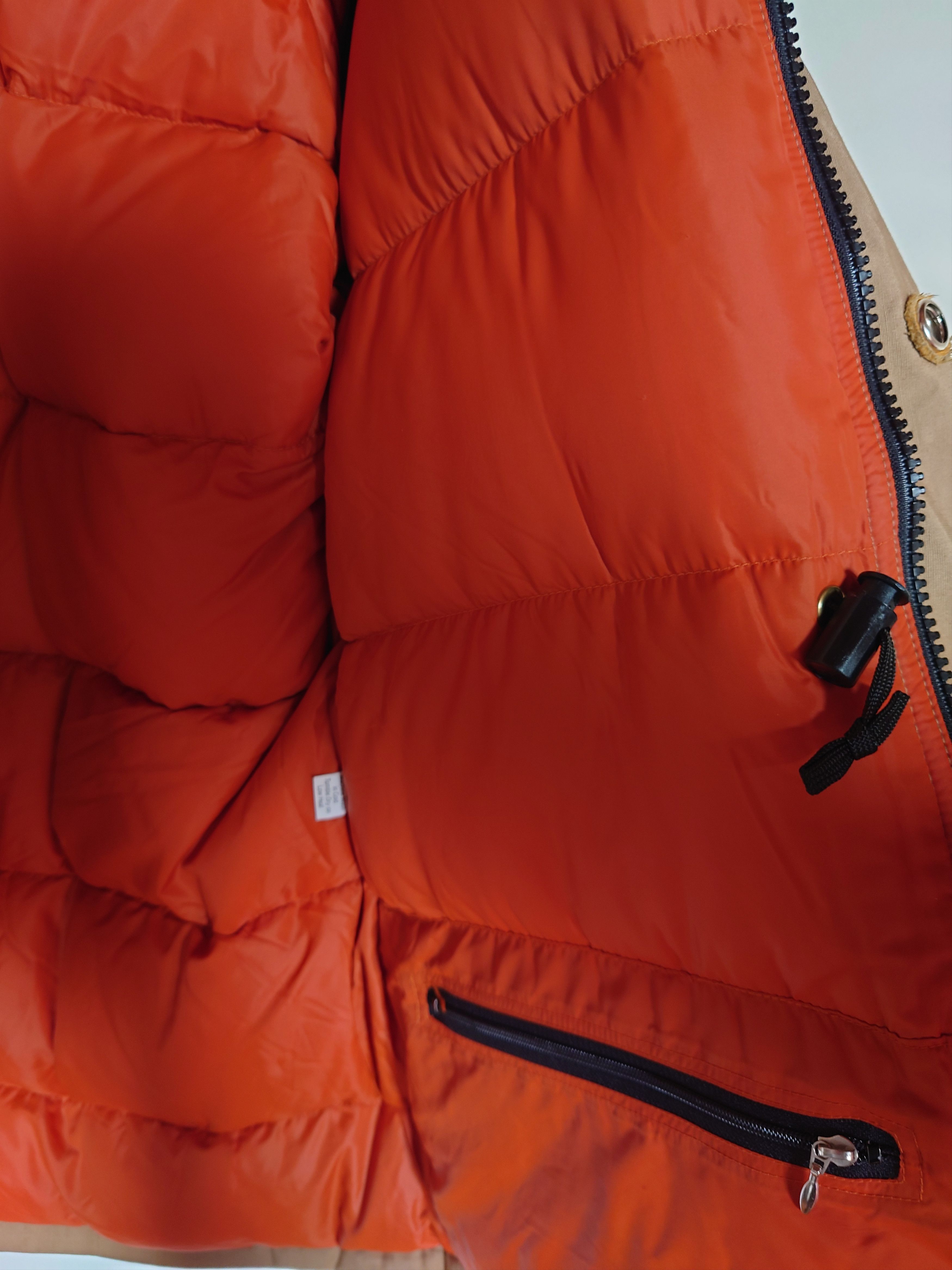 Crescent Down Works Down Arctic Montagne Parka in Tan and Rust Size US M / EU 48-50 / 2 - 5 Thumbnail