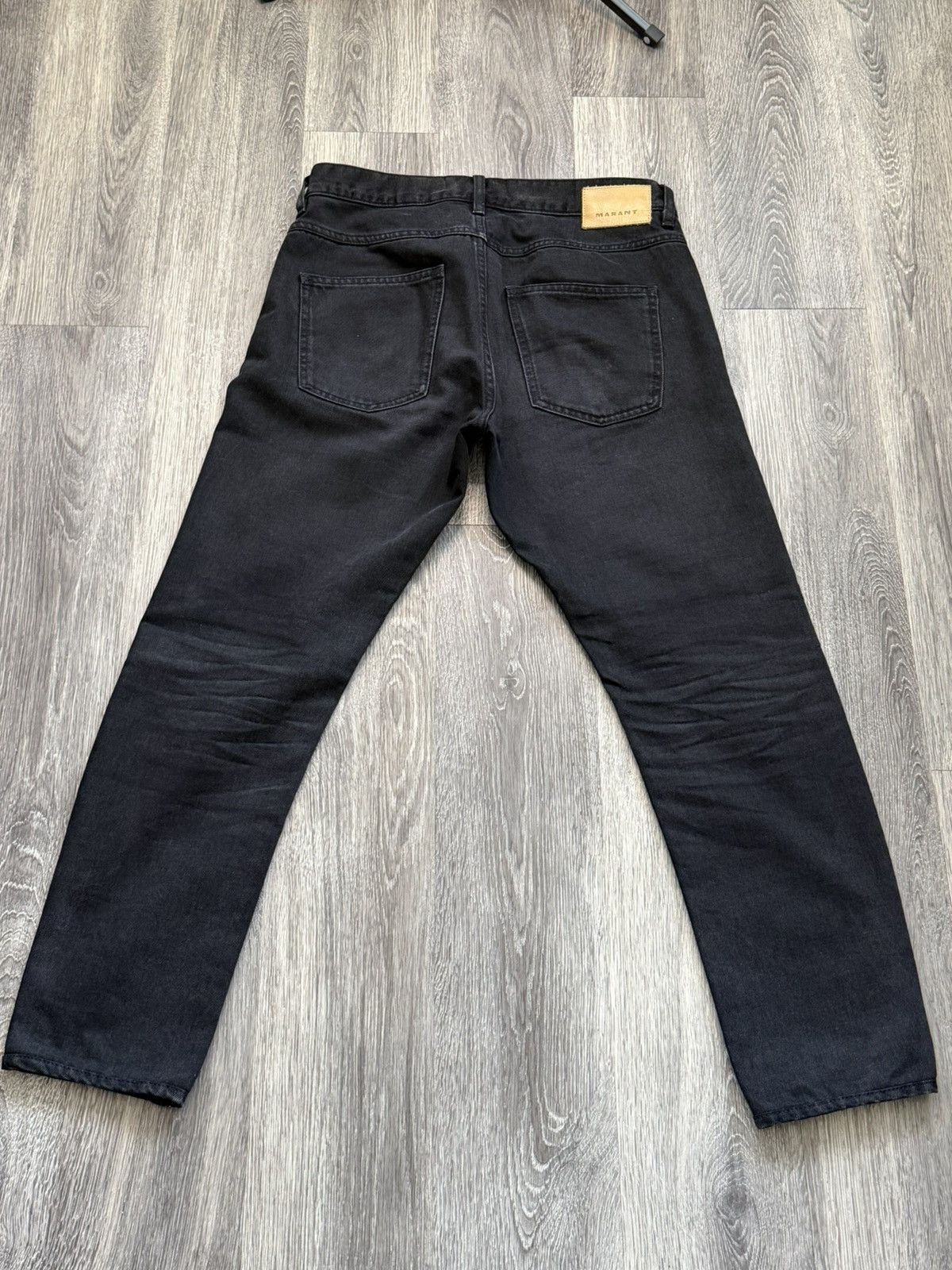 Isabel Marant Isabel Marant Men’s Taper Jeans - Black, Sz “30” Size US 30 / EU 46 - 3 Thumbnail