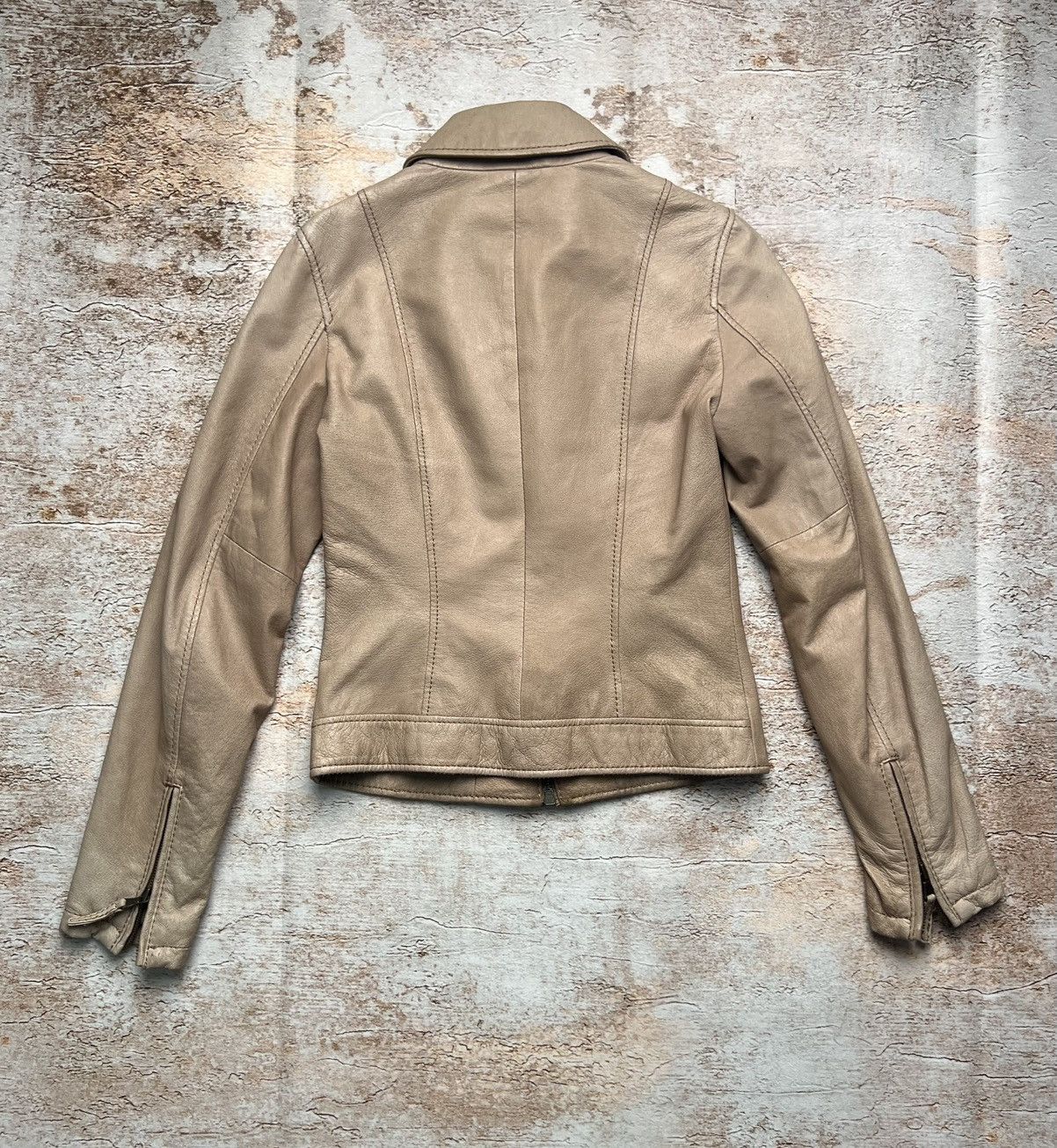 Other Vintage leather faded jacket Size S / US 4 / IT 40 - 6 Thumbnail