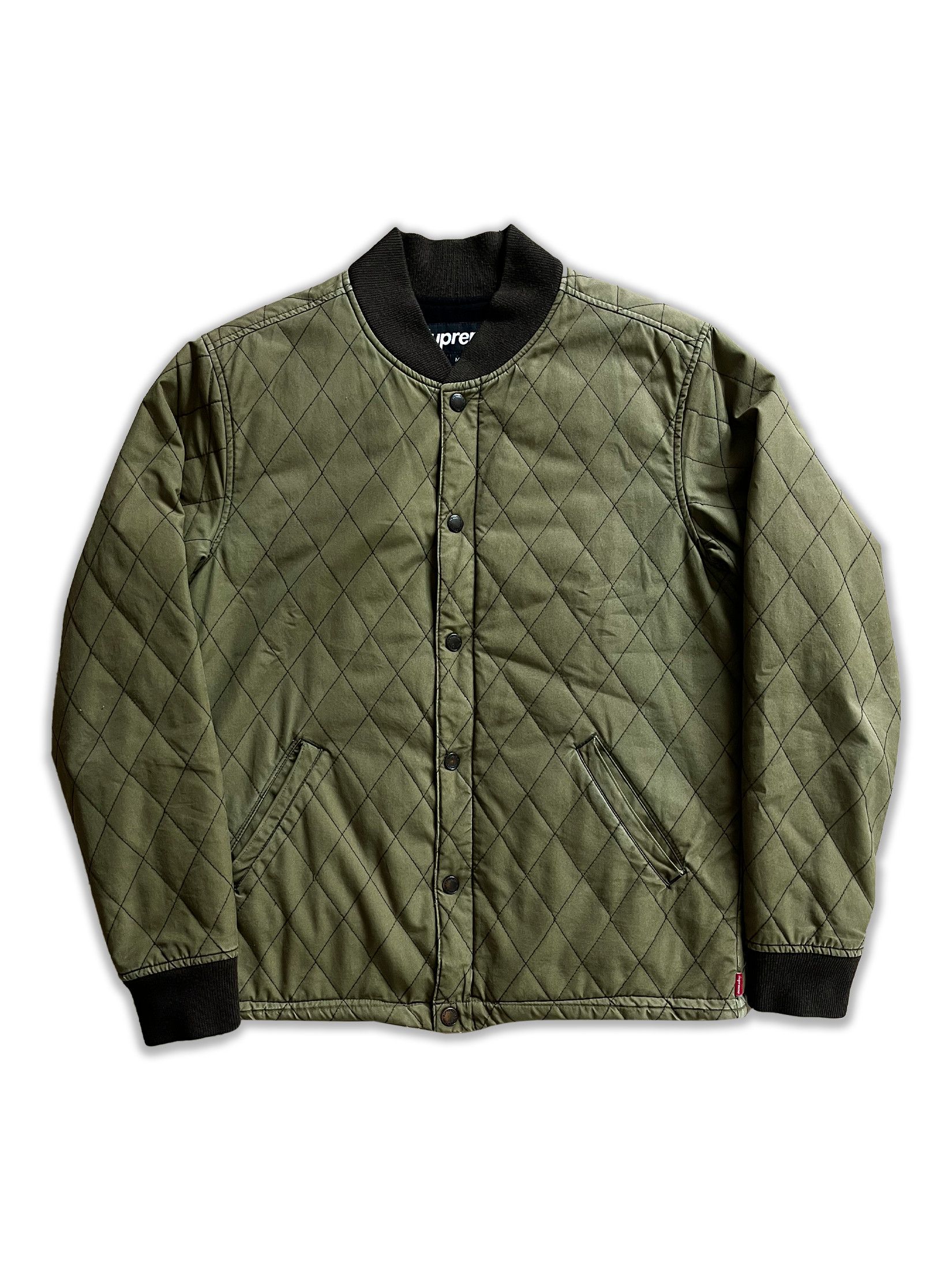 Supreme FW10 Supreme x British Millerain Diamond Quilted Jacket | Grailed