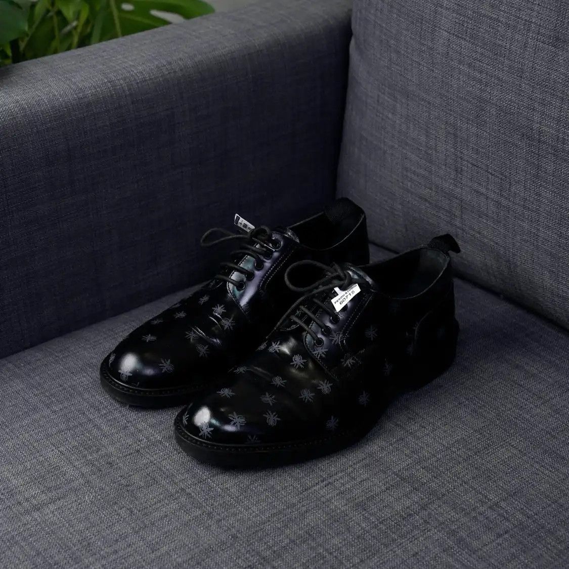 Dior DIOR black leather Men's dress shoes 41 Lowtop Sneakers