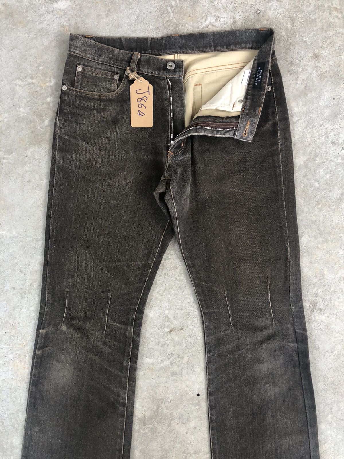 If Six Was Nine Japanese Melrose Flared Jeans Distressed Jeans Size US 32 / EU 48 - 3 Thumbnail