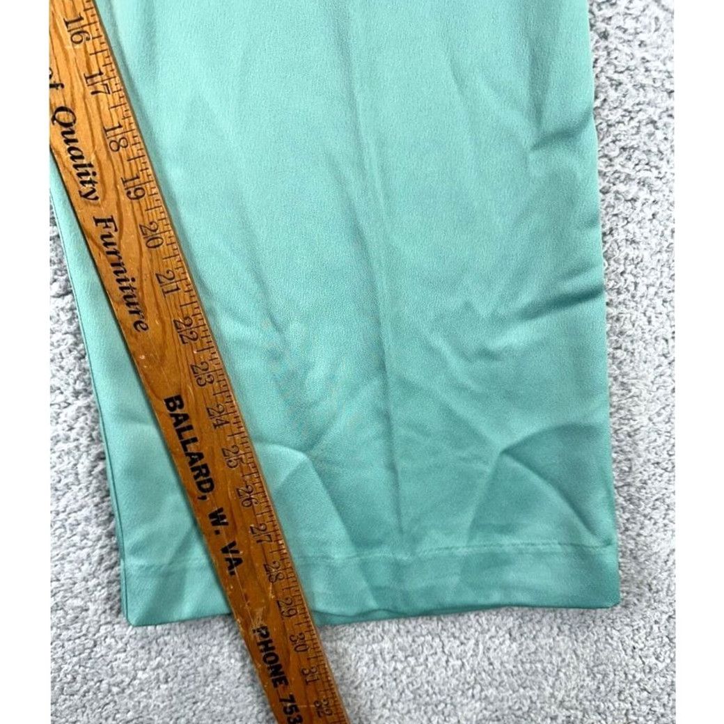 Worthington Worthington Cropped Pants Womens P2XL Petite Teal Wide Leg High Rise NEW Size 40" / US 18 - 7 Thumbnail