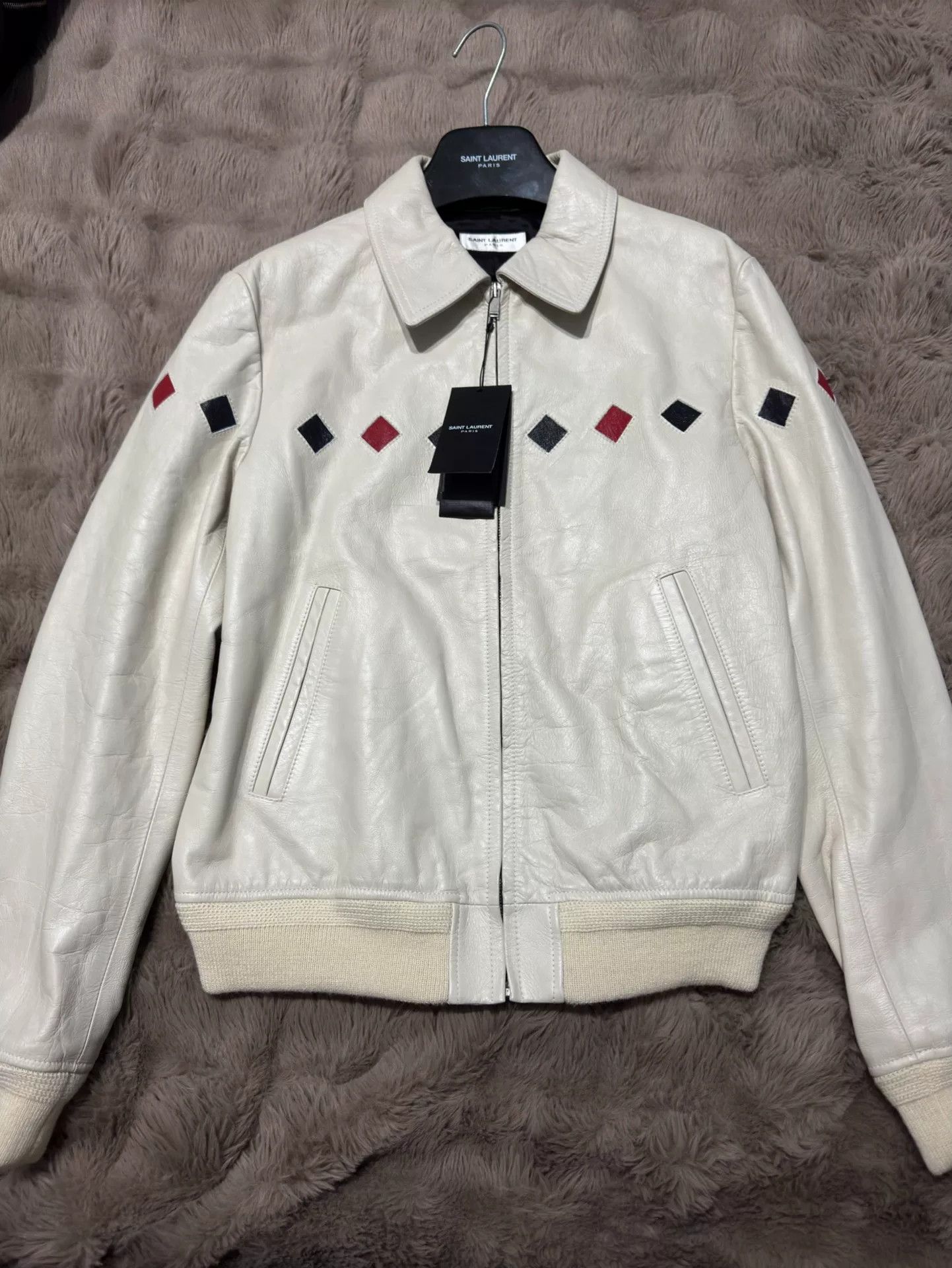 Saint Laurent Paris new saint laurent vintage leather jacket Size US L / EU 52-54 / 3 - 1 Thumbnail