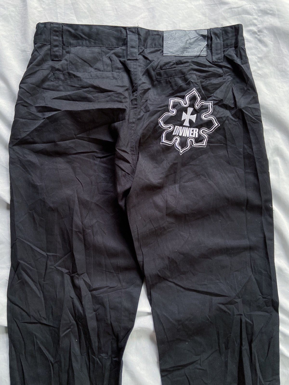 Le Grande Bleu (L.G.B.) JAPANESE DIVINER FLARED BALCK PANTS Size US 31 - 10 Thumbnail