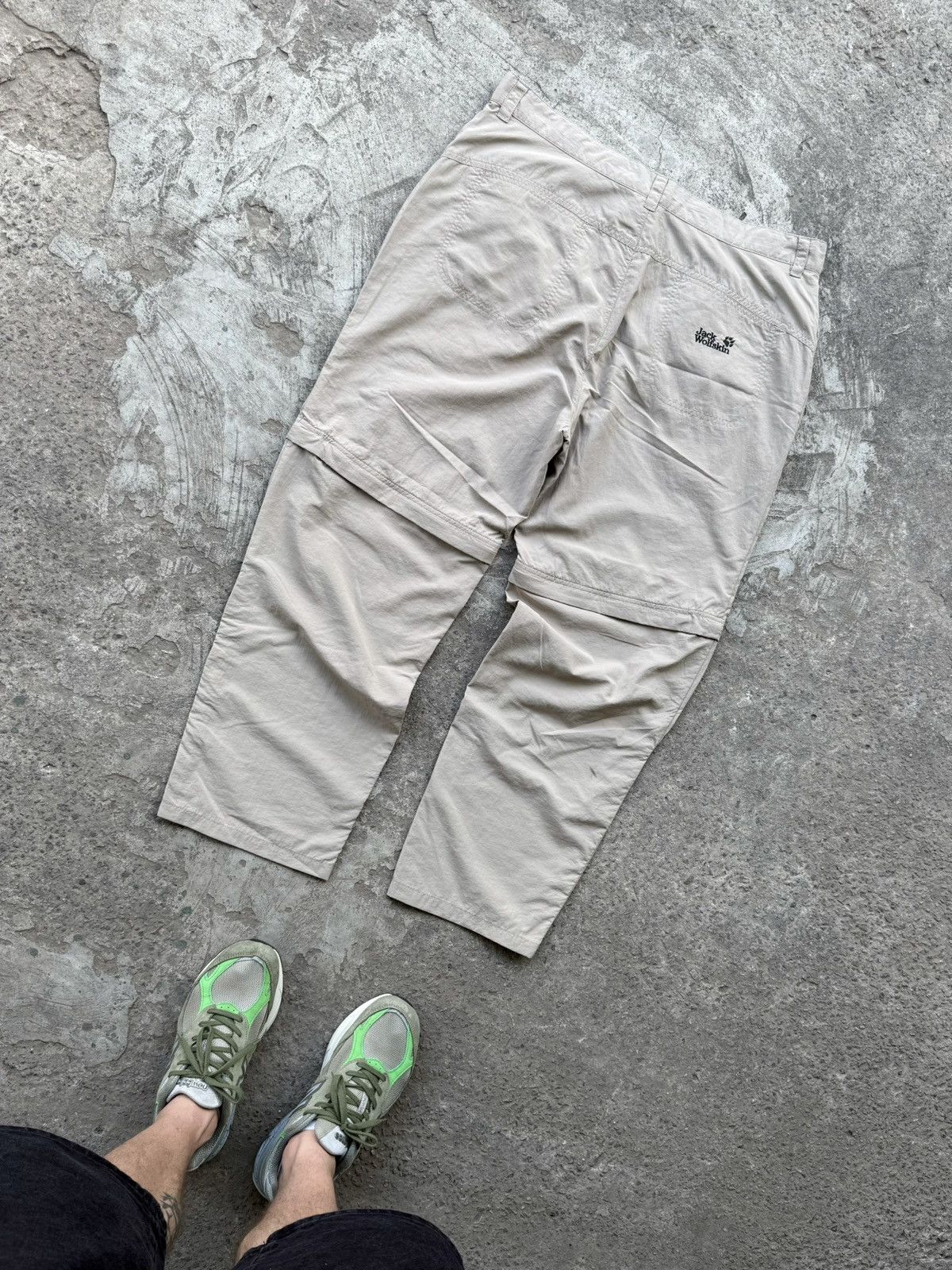 Jack Wolfskin Jack Wolfskin Y2K Hiking Trekking Trail Gorpcore Nylon Pants Size US 38 / EU 54 - 2 Thumbnail