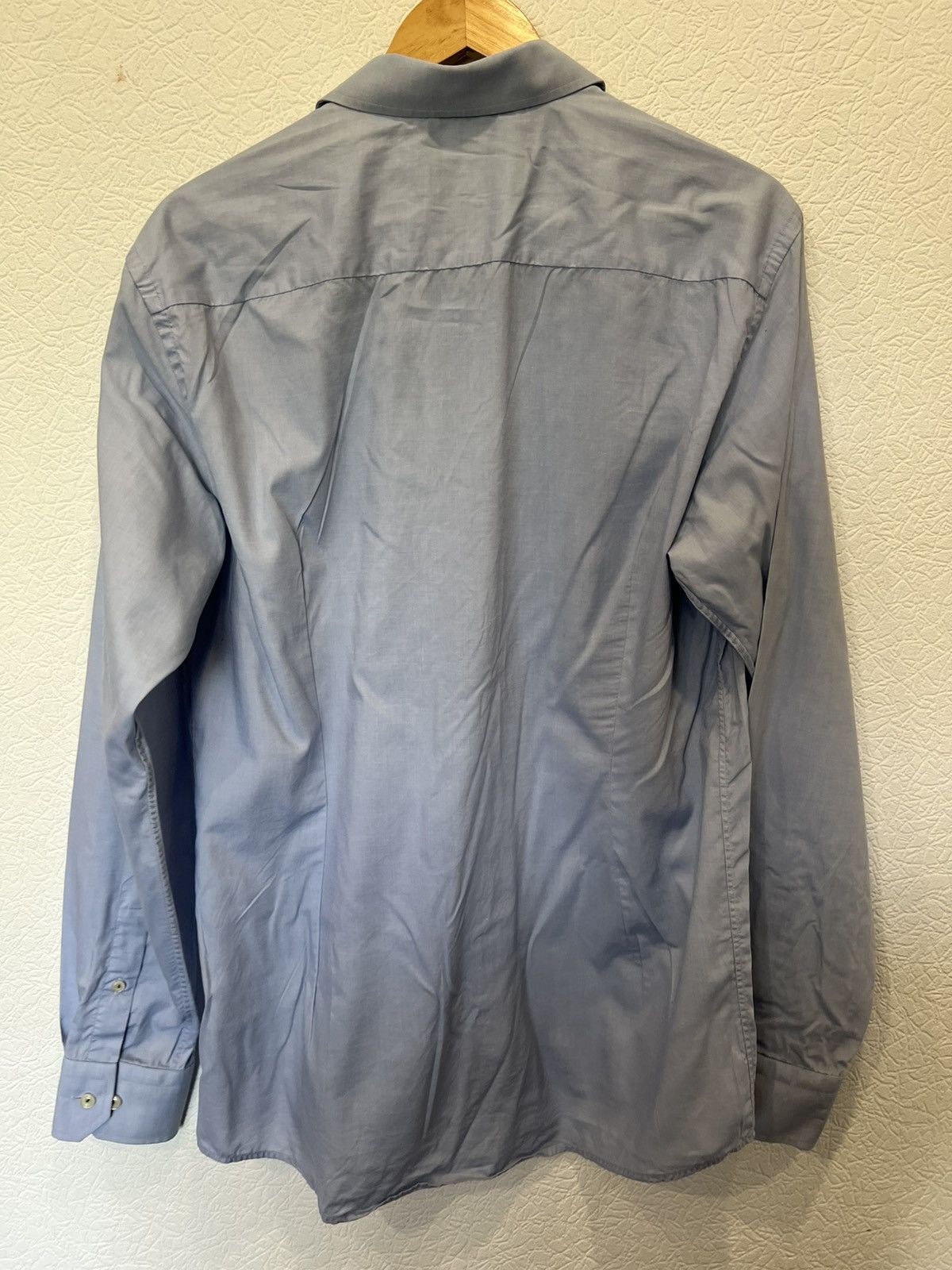 Eton Eton Blue Classic Button Up Shirt Mens Size US L / EU 52-54 / 3 - 5 Thumbnail