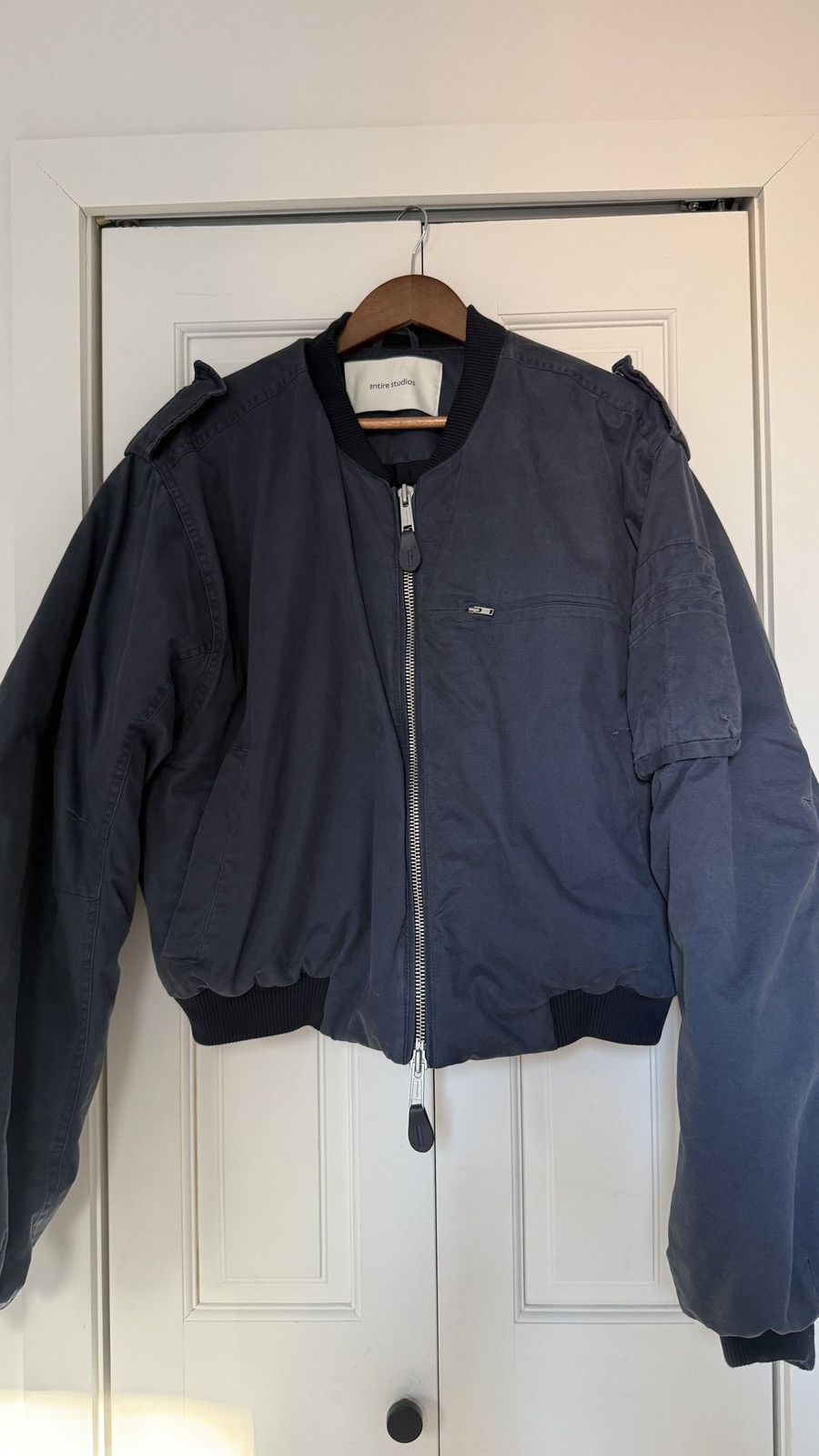 Entire Studios Entire Studios Navy Ink Bomber Size US M / EU 48-50 / 2 - 1 Thumbnail