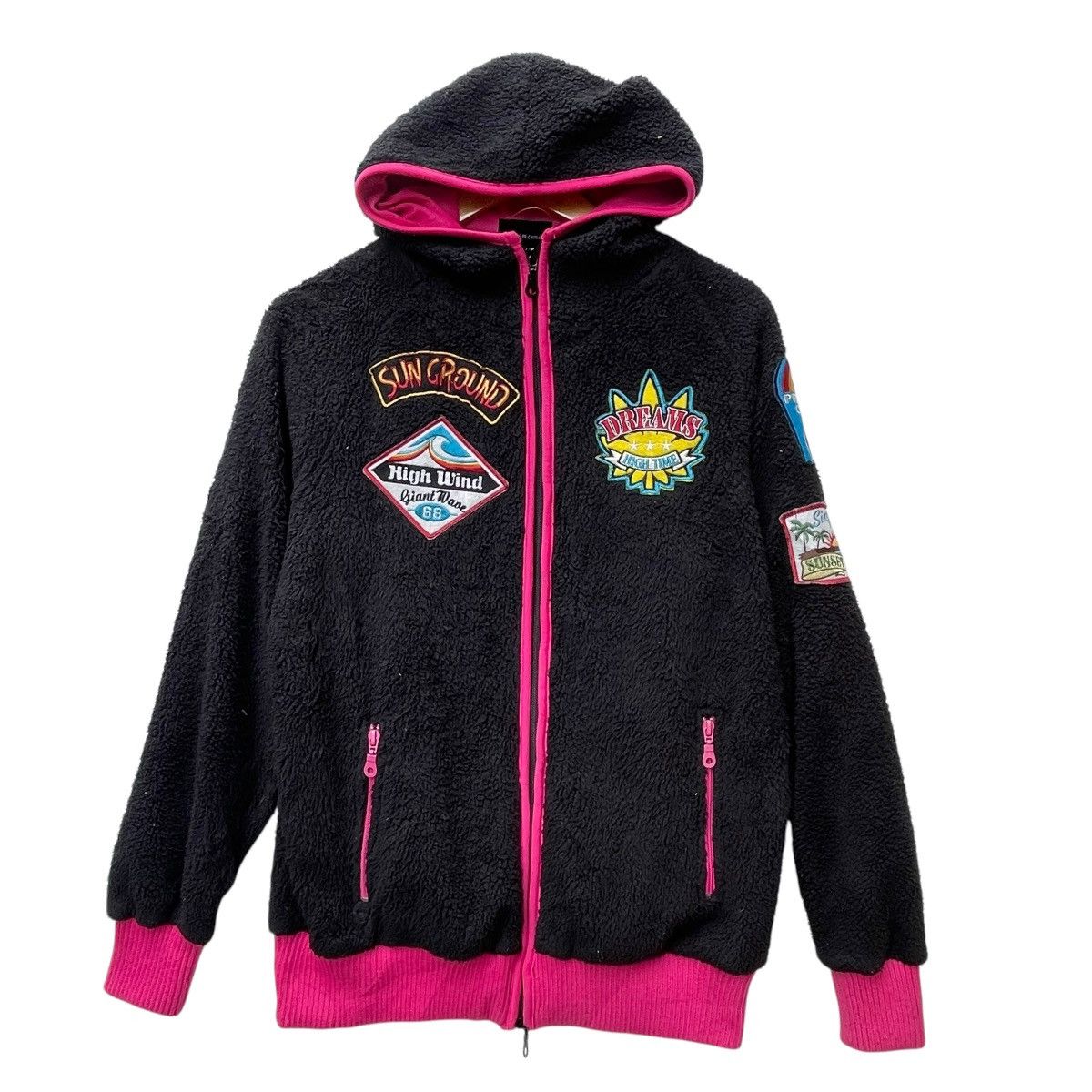 Japanese Brand Vintage Japanese Brand Maga Lester Fleece Hooded Jacket Size US M / EU 48-50 / 2 - 1 Thumbnail