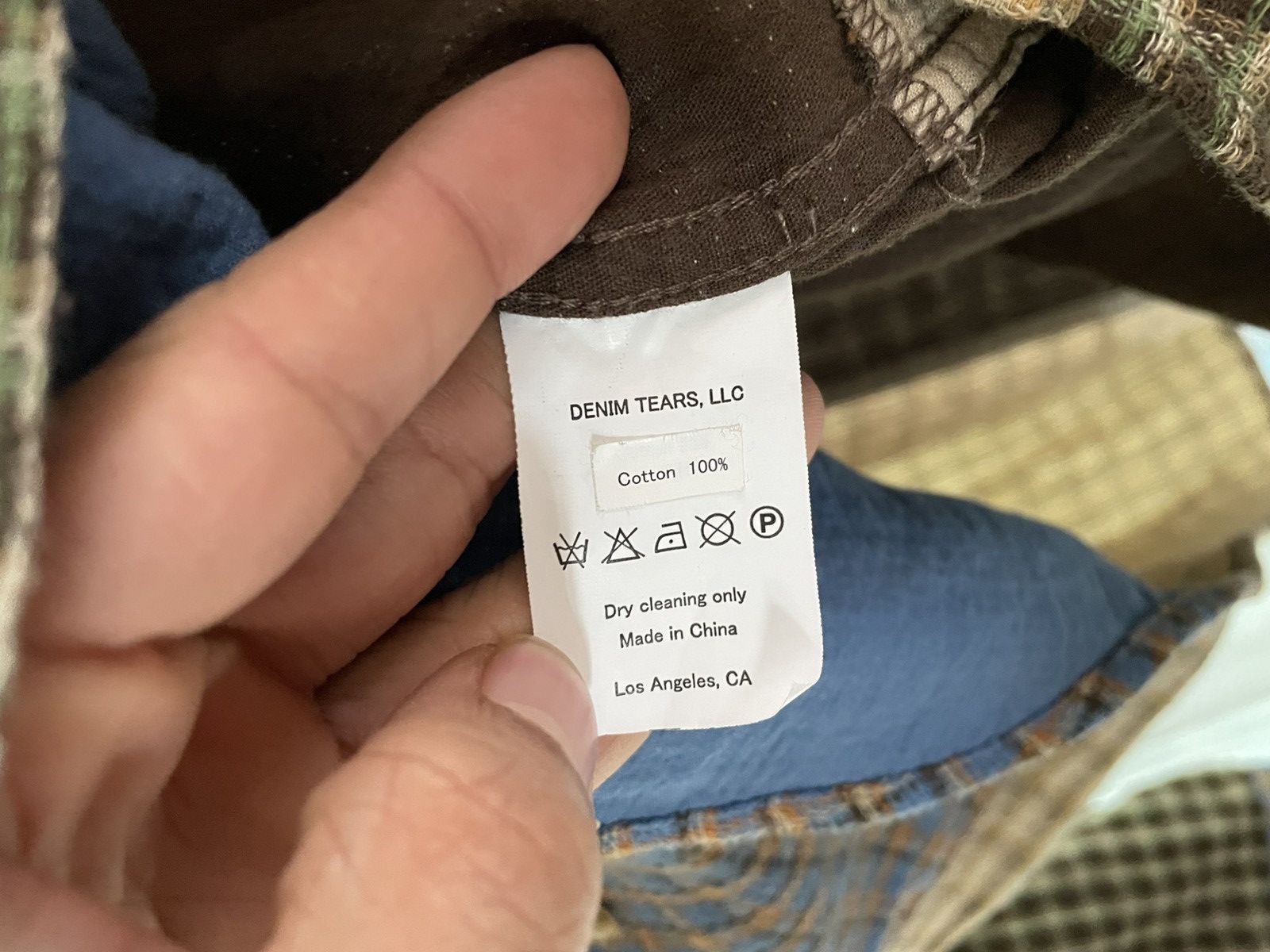 DENIM TEARS Denim Tears Flannel Check Size US M / EU 48-50 / 2 - 3 Thumbnail