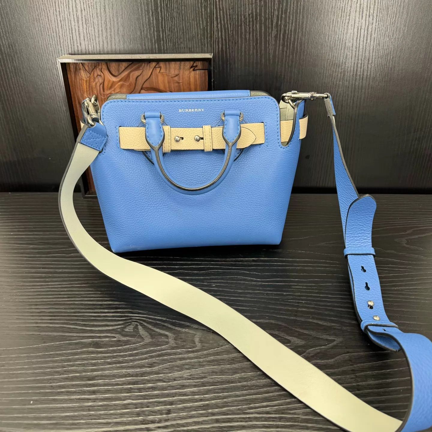 Burberry Burberry belt bag small blue Size ONE SIZE - 6 Thumbnail