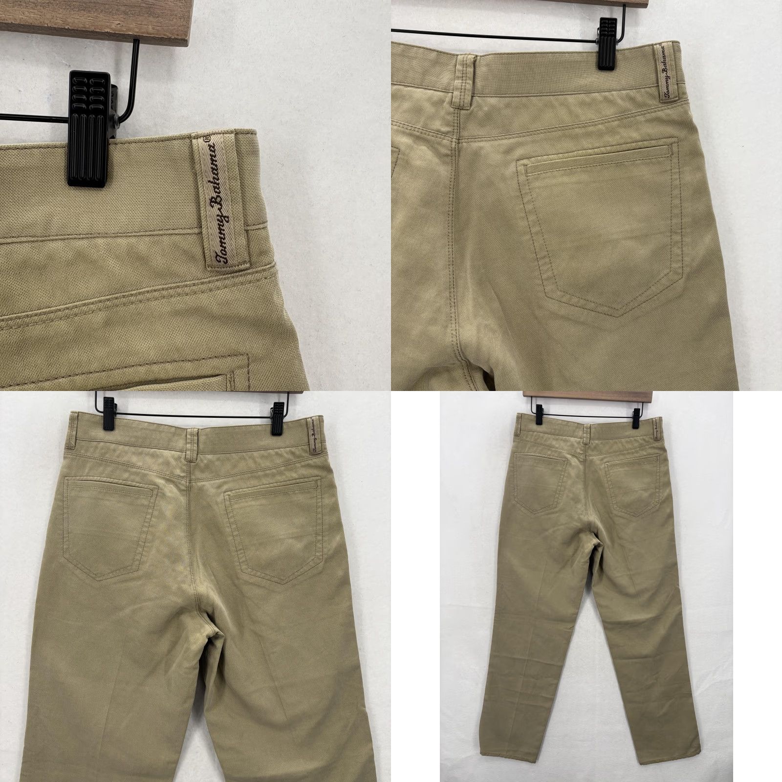 Tommy Bahama Tommy Bahama Pants Mens 32x32 Khaki Tan Tencel Lyocell Cotton 5 Pocket Casual Beig e (adjusted?) Size US 32 / EU 48 - 9 Thumbnail