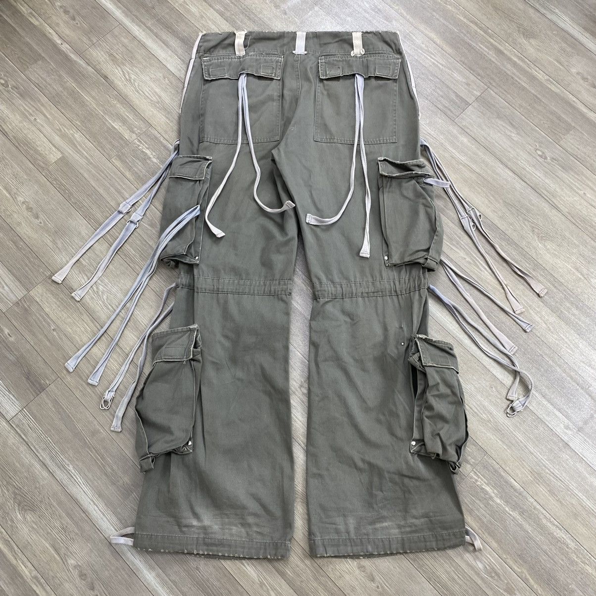Beauty Beast 2000s Crazy Yasiri Bondage Multipocket Punk Lgb Cargo Pants Size US 32 / EU 48 - 16 Thumbnail