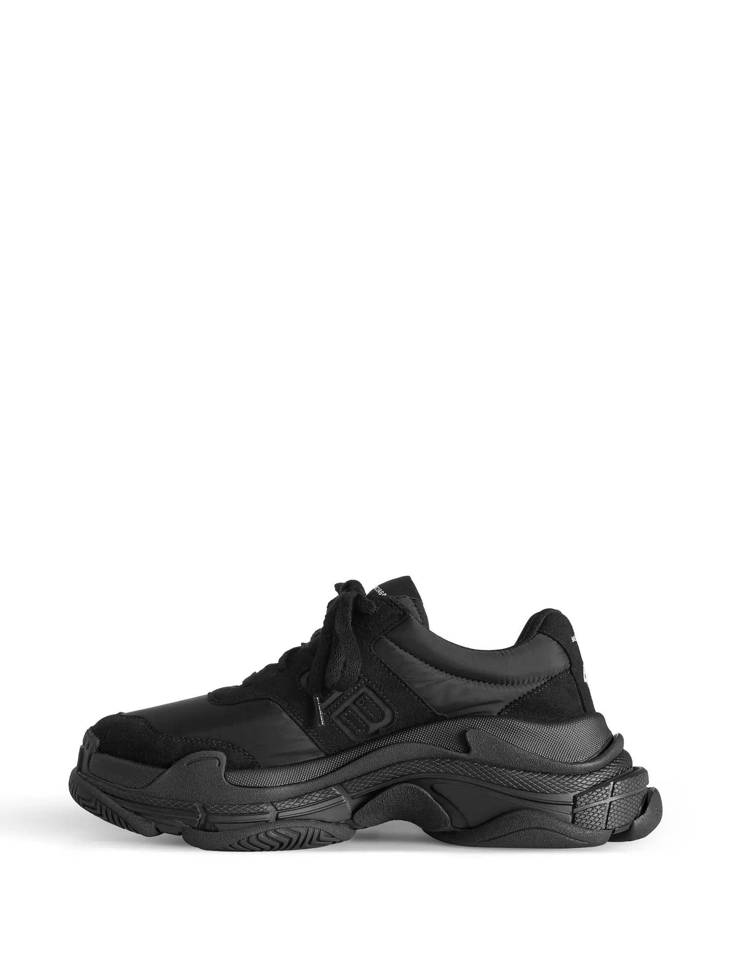 Balenciaga o1mt1gz0924 Triple S Sneaker in Black Size US 10 / EU 43 - 5 Thumbnail