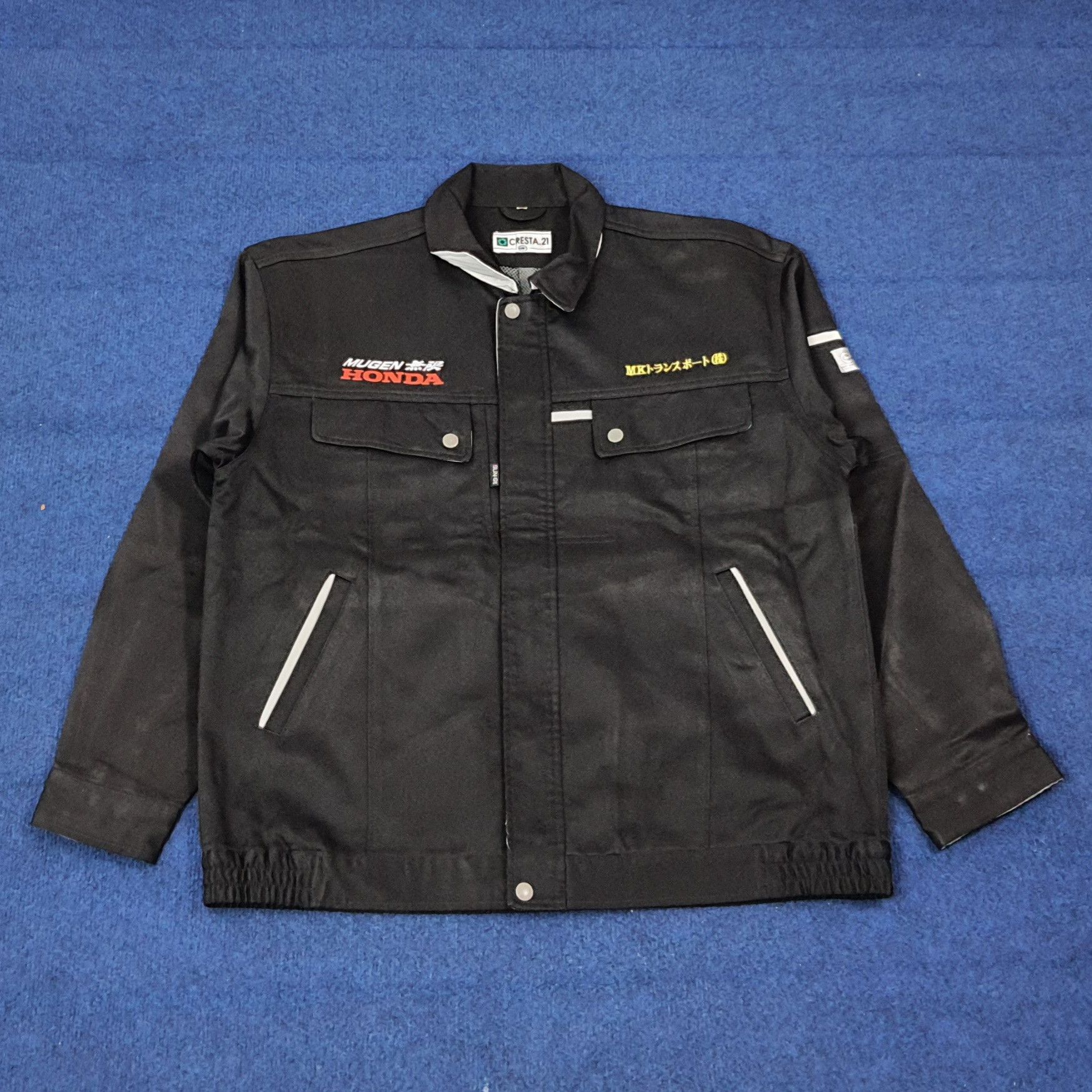 Japanese Brand Vintage Mugen HONDA Motorsports Custom Logo Jacket C269N8 Size US L / EU 52-54 / 3 - 3 Thumbnail