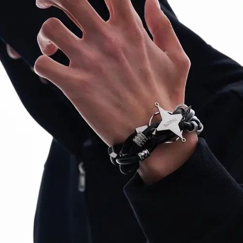Other Star Retro Bracelet Y2K Punk Chain Gotch Bracelets Chains Size ONE SIZE - 1 Thumbnail