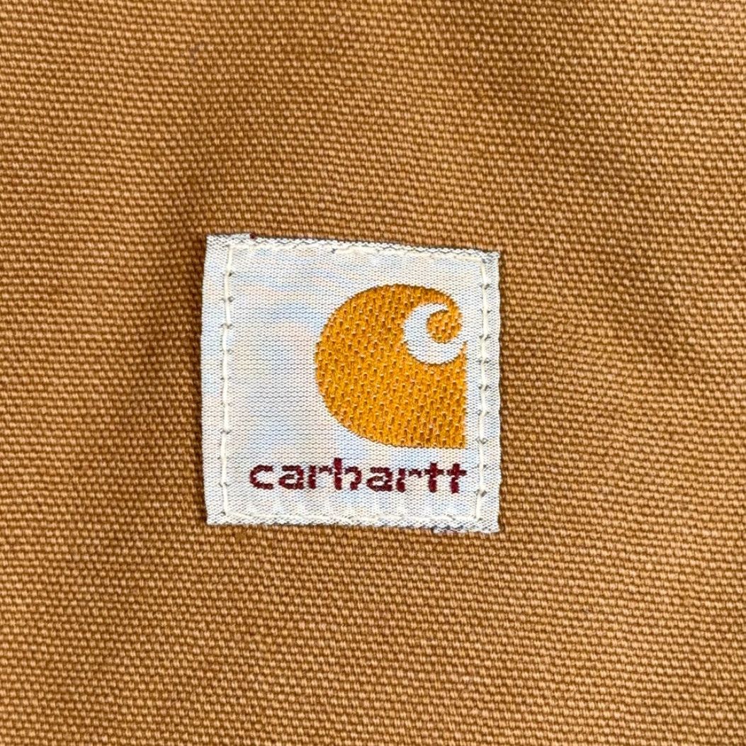 Carhartt VINTAGE Carhartt Vest Adult MEDIUM Brown Duck Canvas USA Union Made Workwear 80s Size US M / EU 48-50 / 2 - 3 Thumbnail