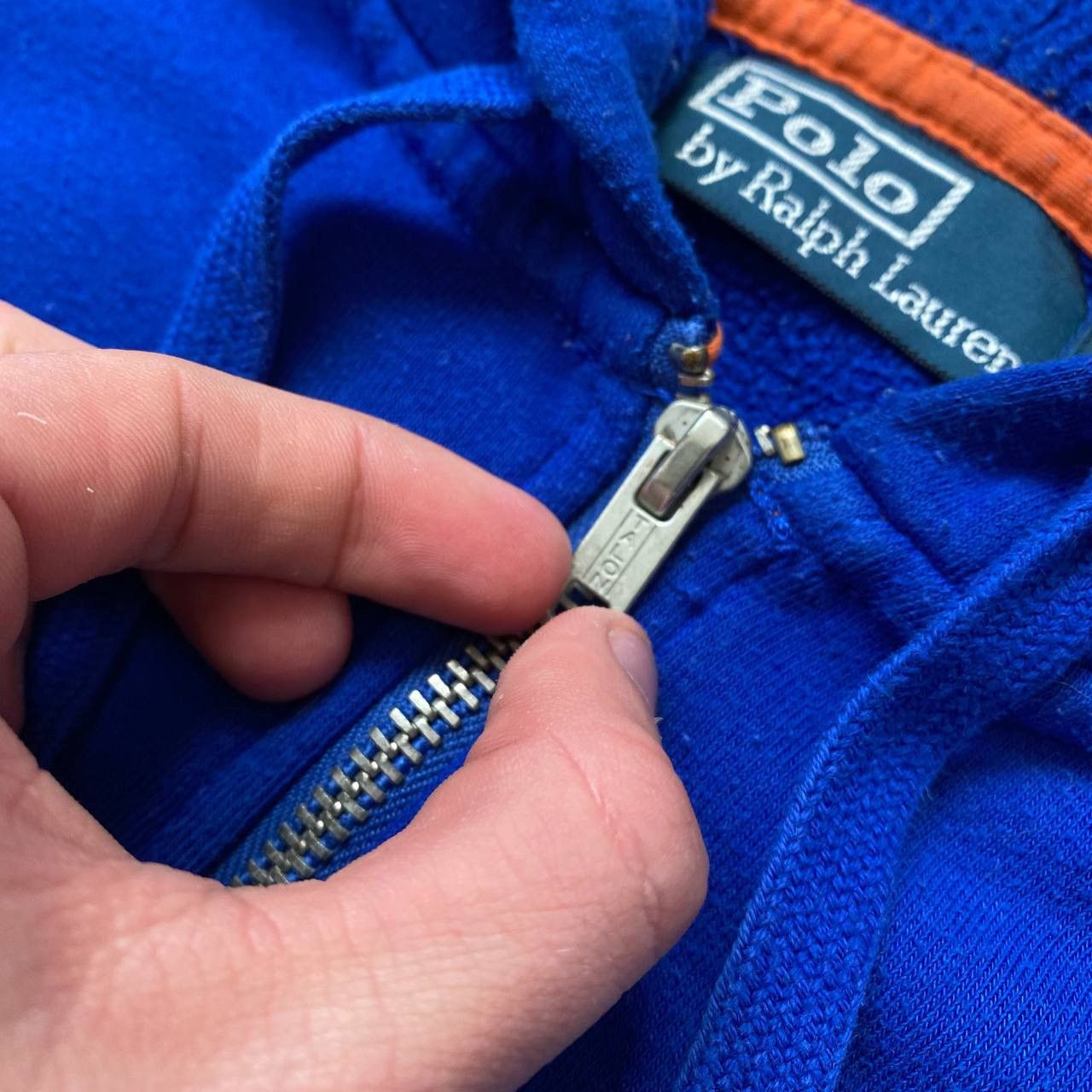 Polo Ralph Lauren × Streetwear × Vintage Vintage polo Ralph Lauren zip hoodie 90s Size US L / EU 52-54 / 3 - 5 Thumbnail